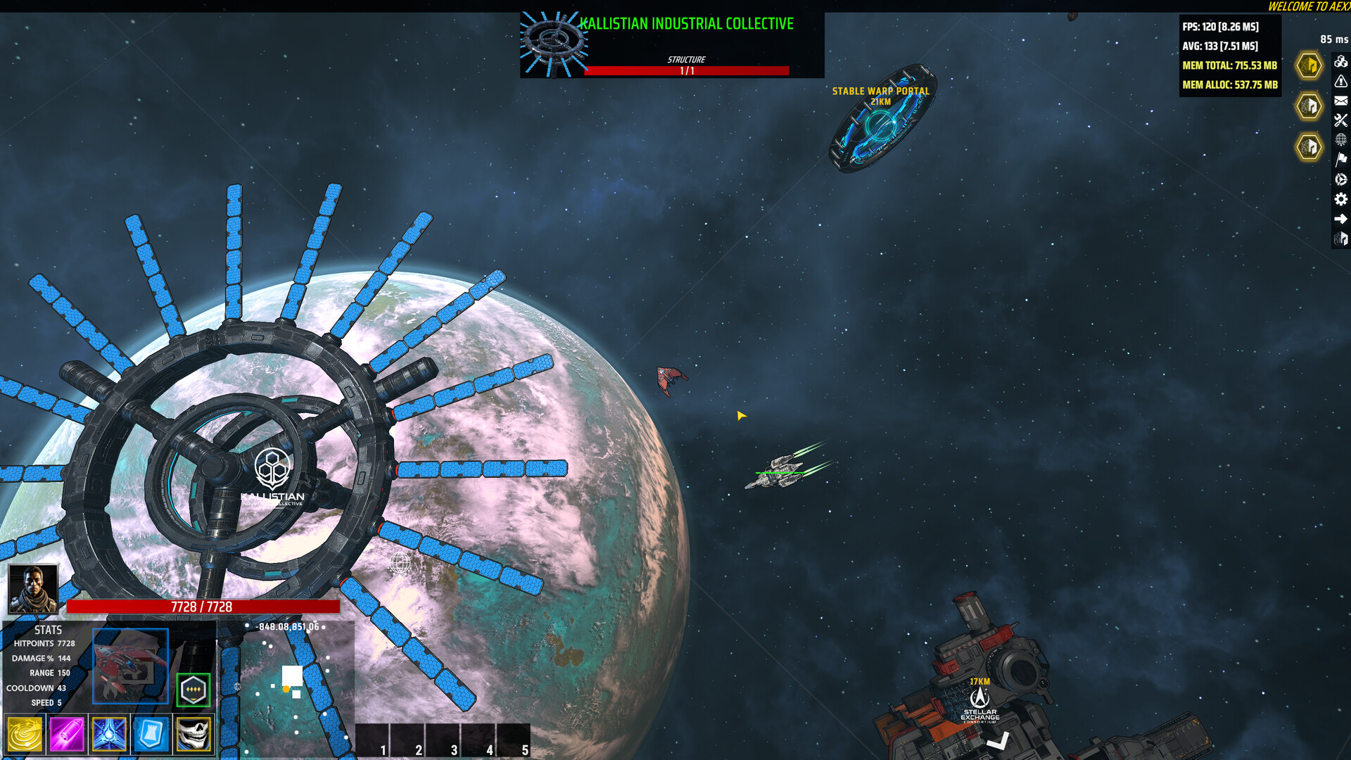 AEXXOS screenshot 1