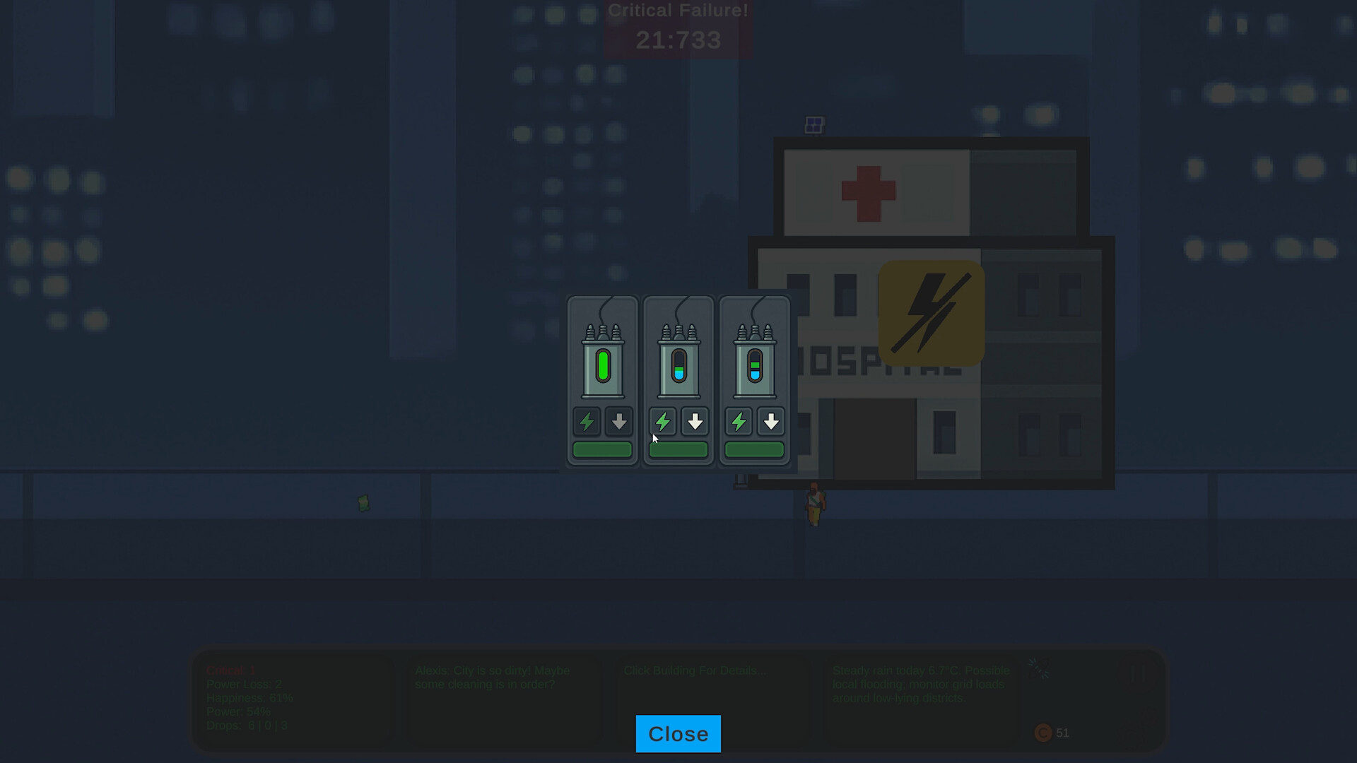 Power Grid Panic screenshot 1