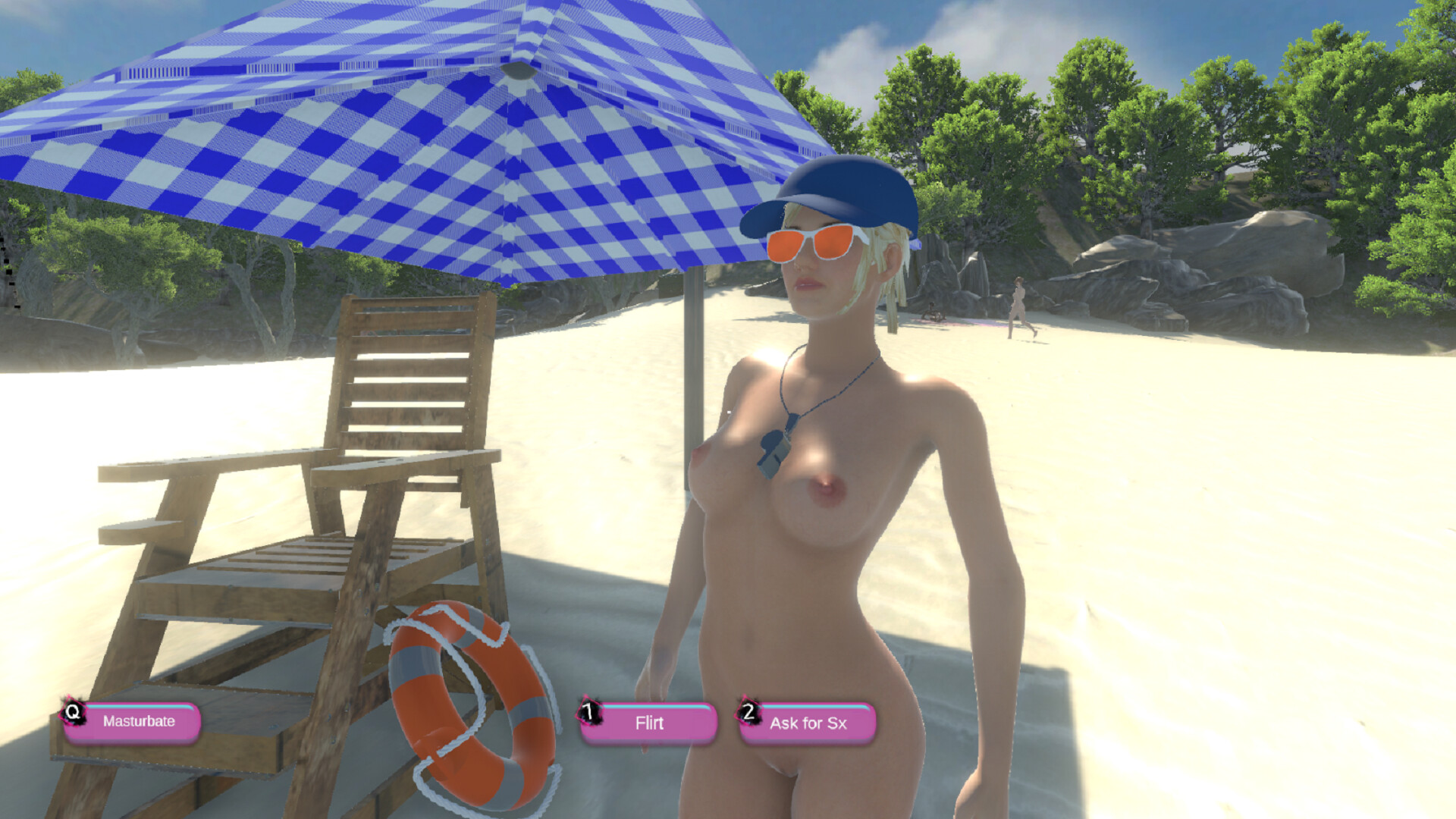 Nudity Beach Simulator 2025 screenshot 6