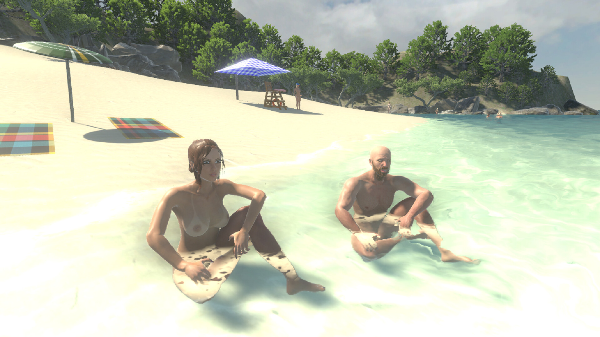 Nudity Beach Simulator 2025 screenshot 12