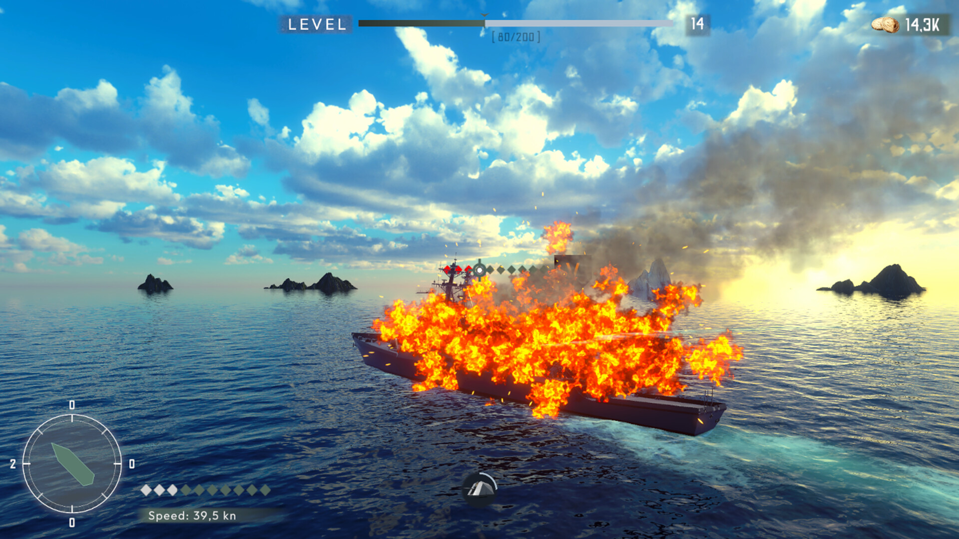 SEA WAR NAVAL SUPREMACY screenshot 1