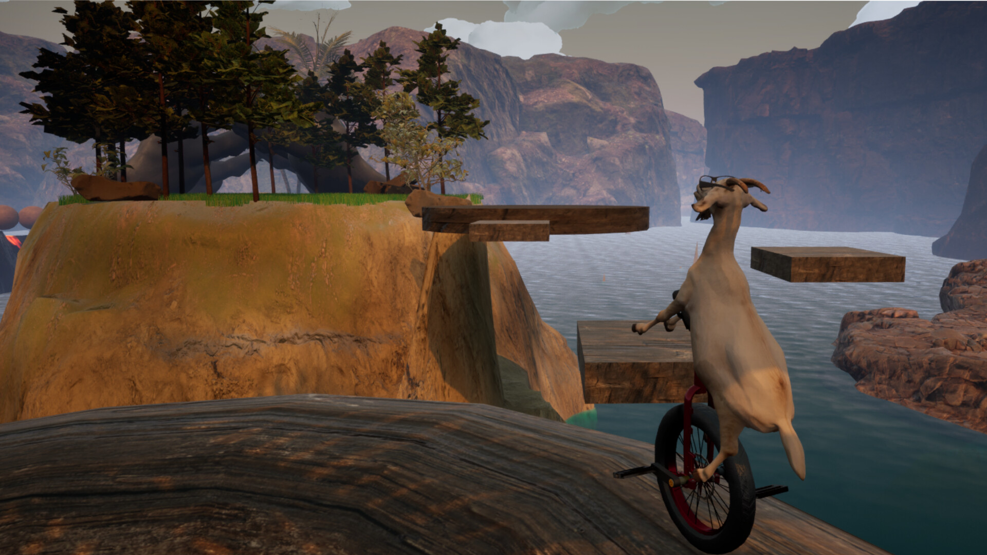 Unicycle Sheep screenshot 2