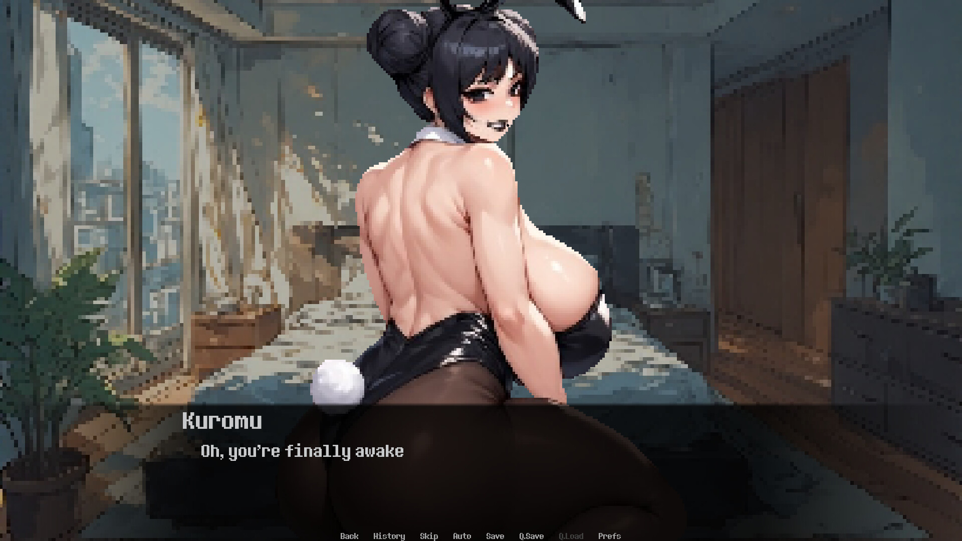 Dominated by: Yandere Goth Bunny 2 screenshot 3