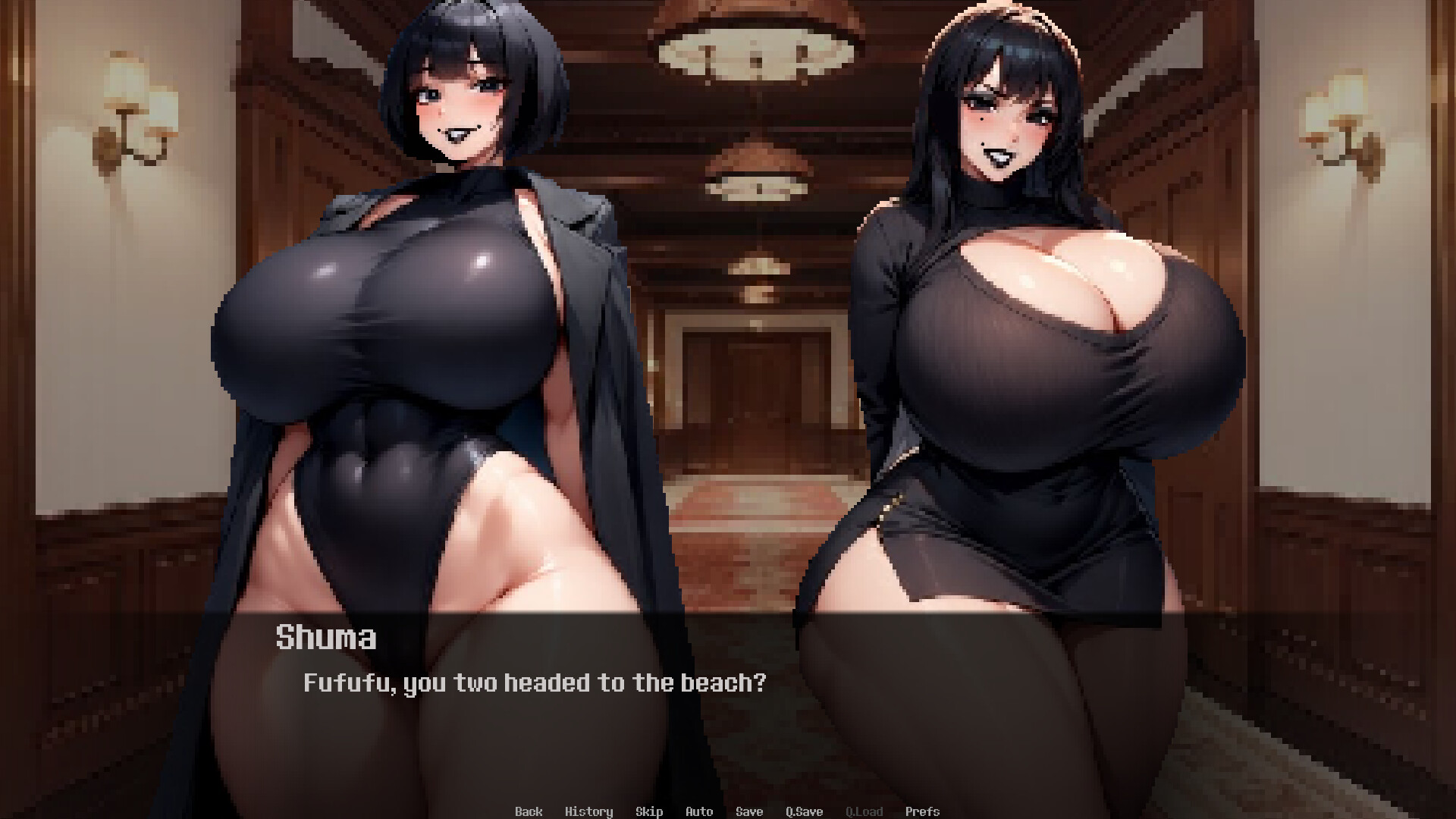 Dominated by Yandere Goth Girlfriend 3: On the Beach screenshot 3