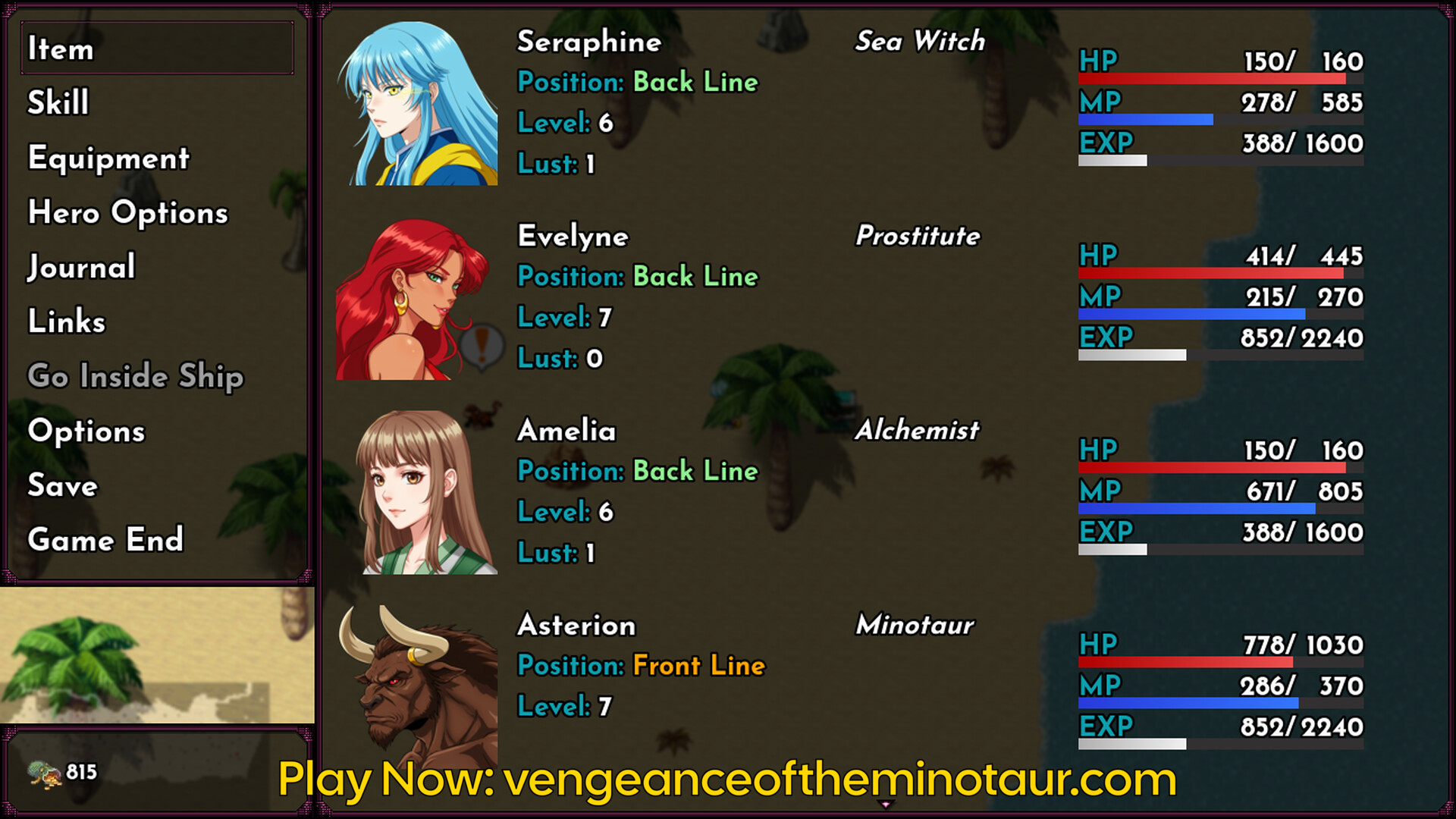 Vengeance Of The Minotaur RPG screenshot 3