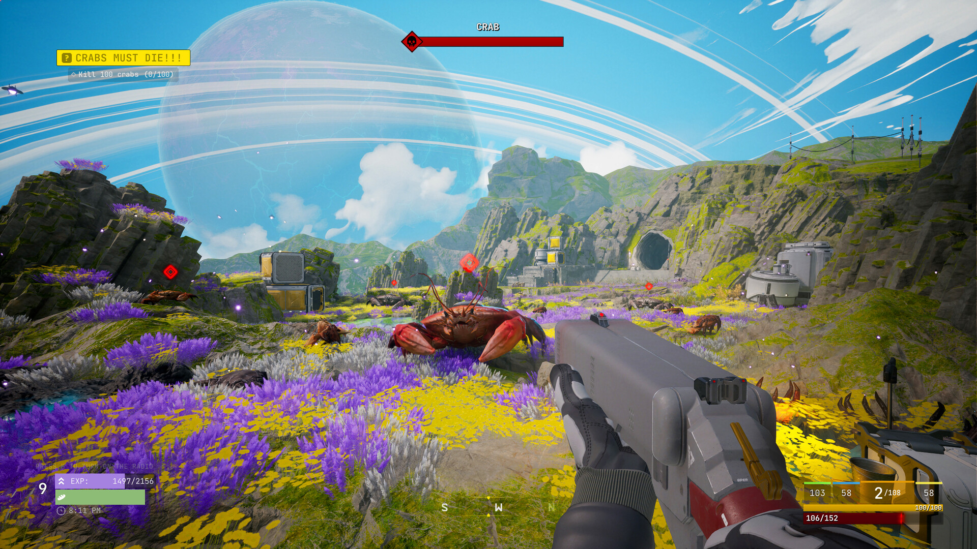 CRABS MUST DIE! screenshot 1
