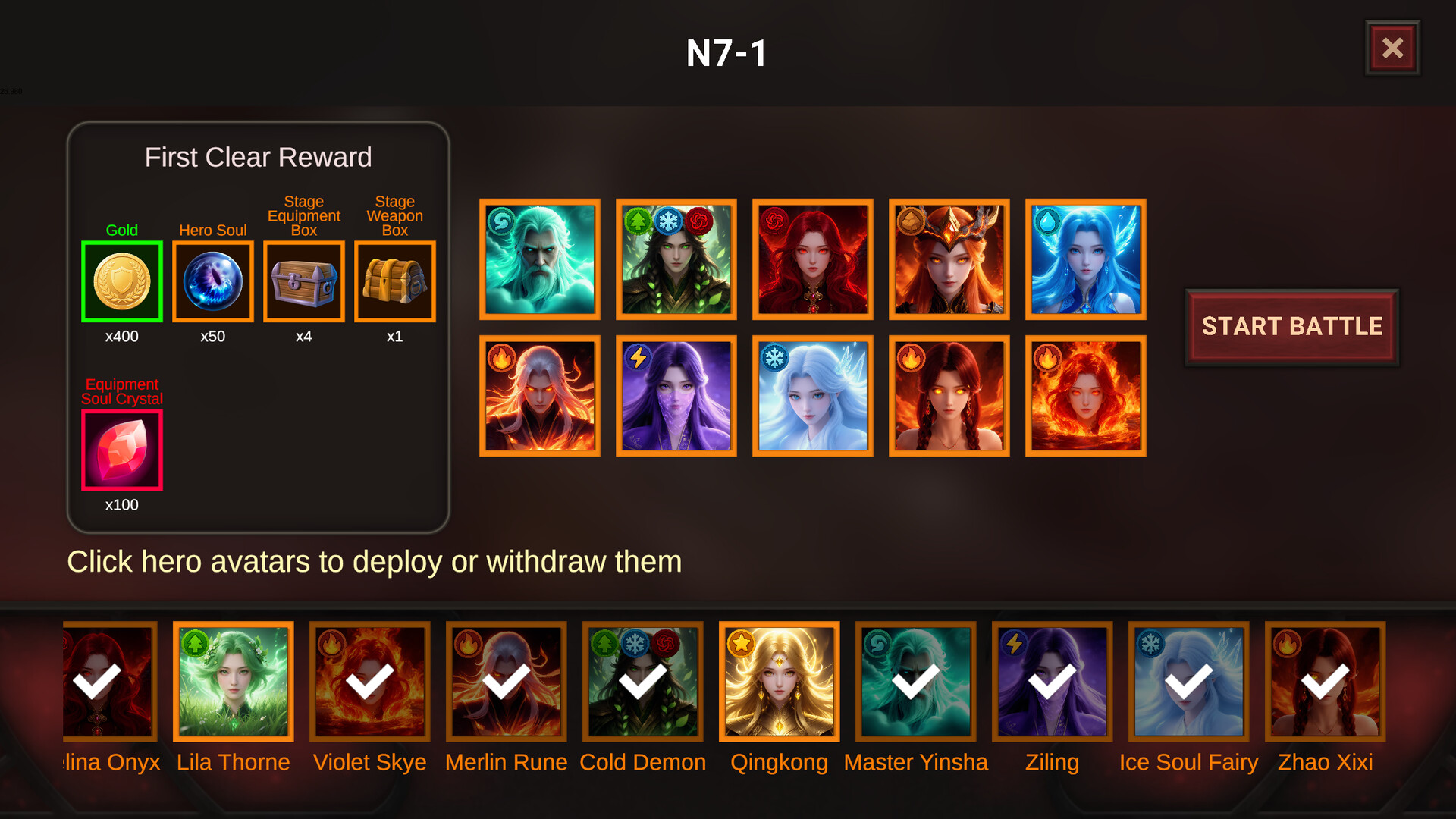 Elemental Magic Wars screenshot 4