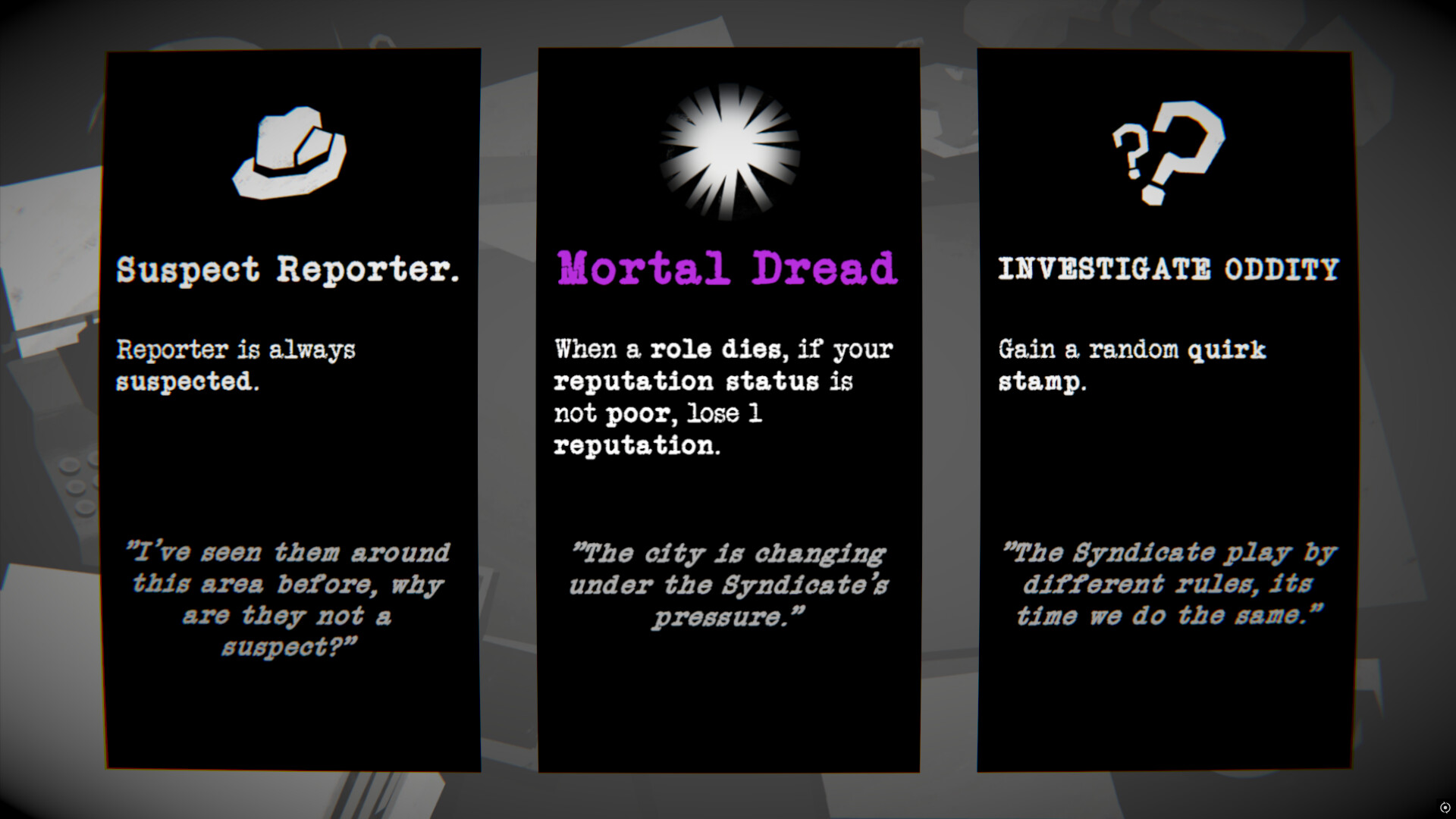 Dupery: A Game of Solo Deduction screenshot 6