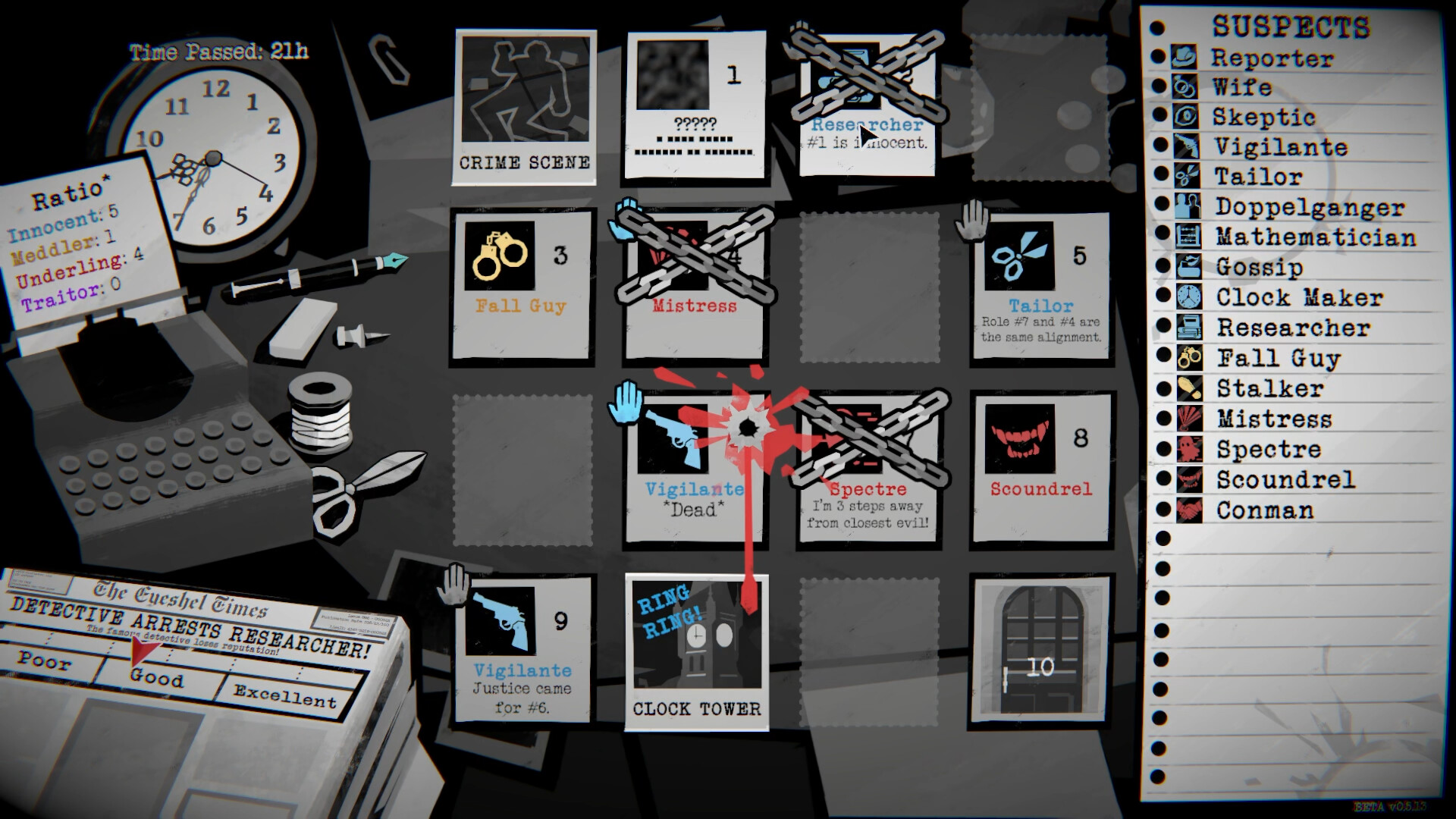Dupery: A Game of Solo Deduction screenshot 2
