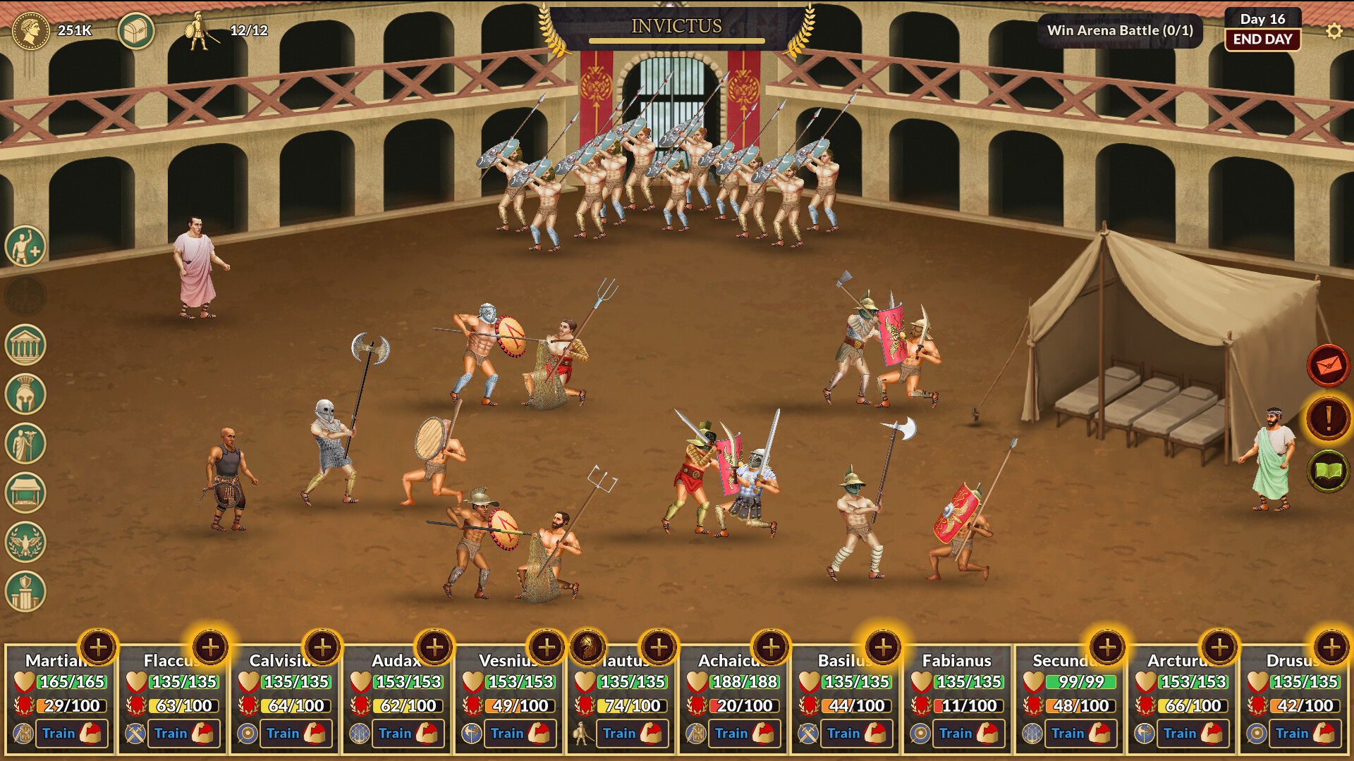 Gladiator Command screenshot 2