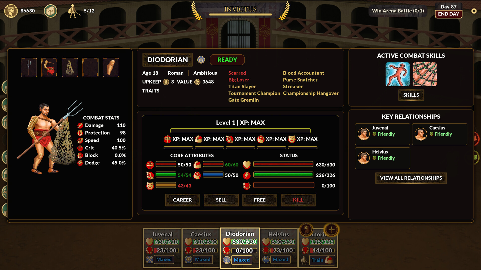 Gladiator Command screenshot 3