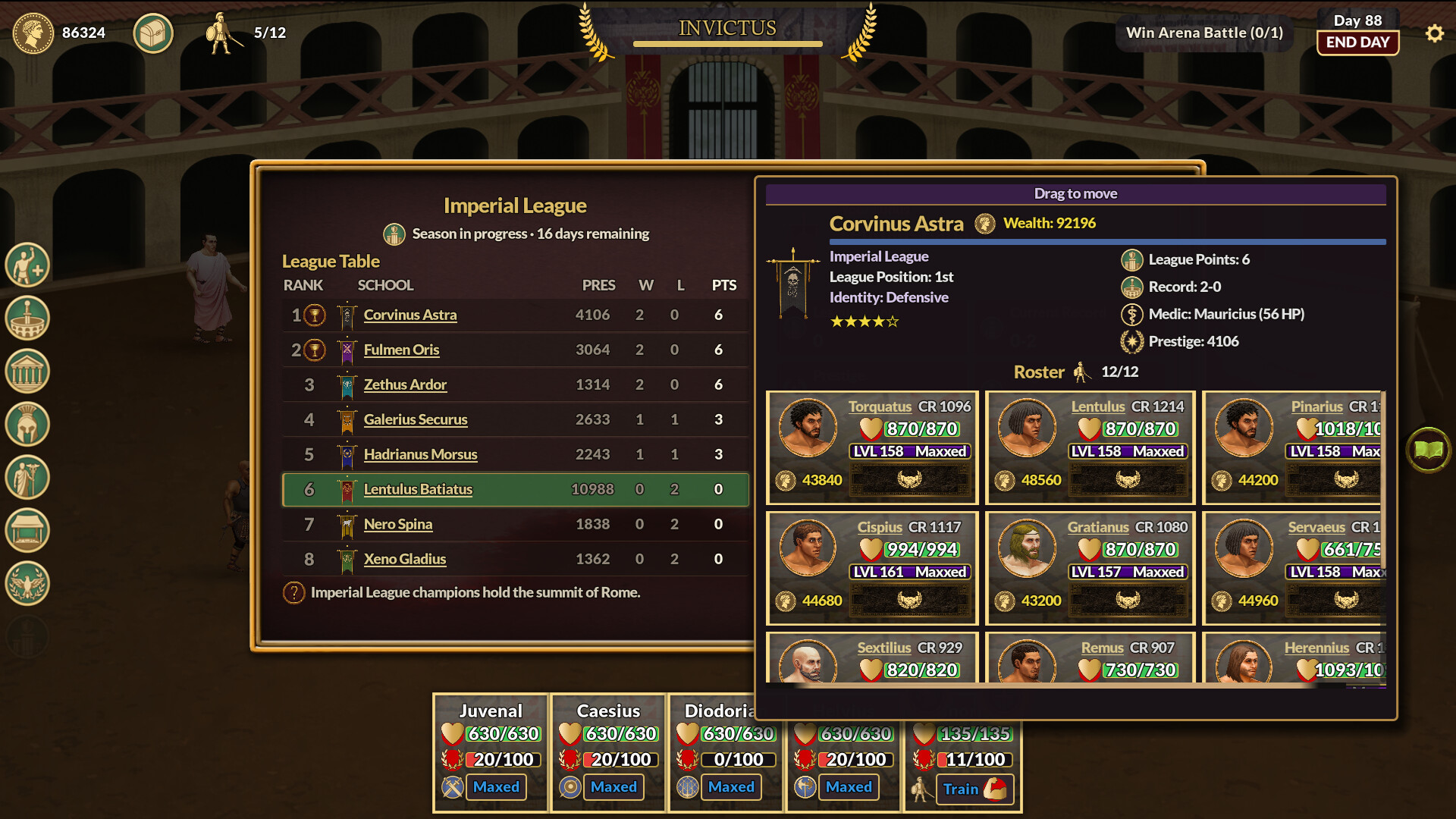 Gladiator Command screenshot 4
