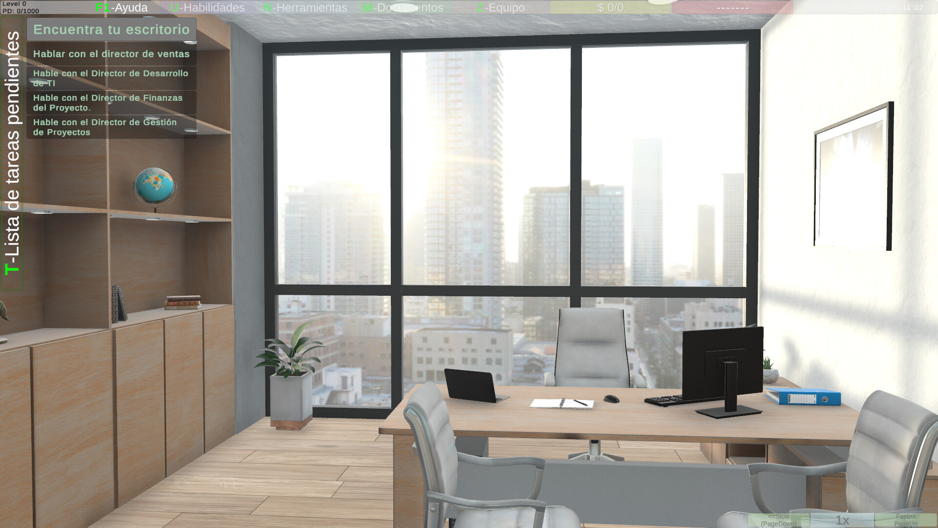 Project Manager (Initiation) screenshot 1