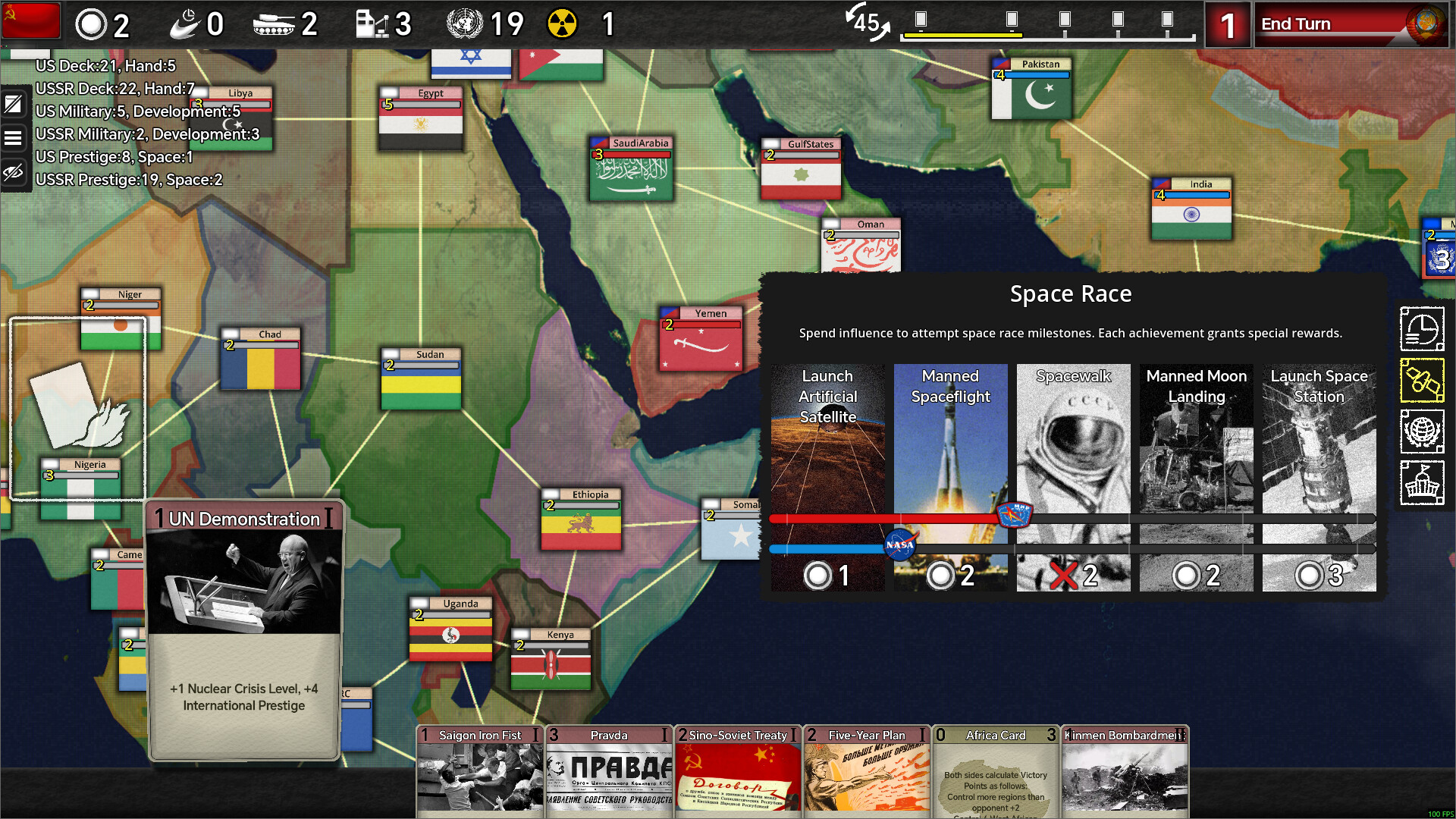 Hegemonism: Cold War screenshot 3