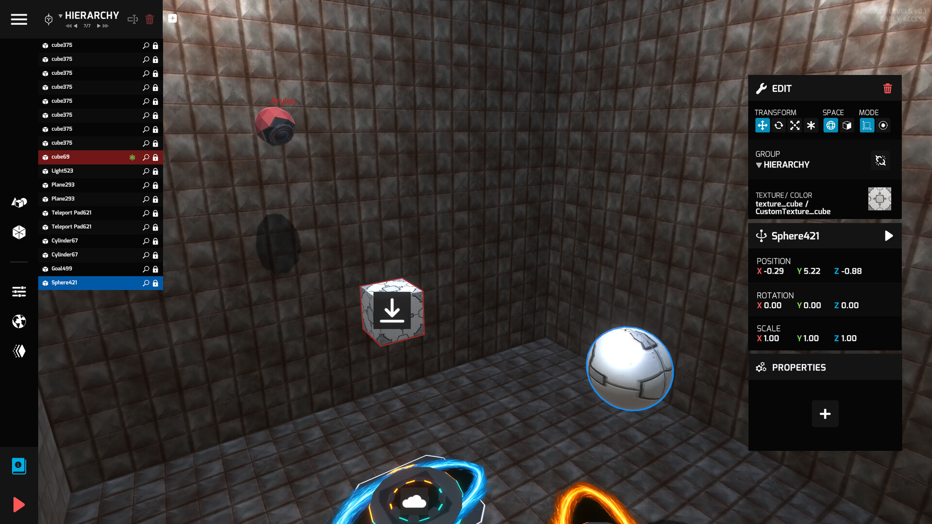 PROJECT LEVELS screenshot 3