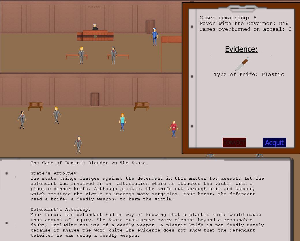 Judged: A Court Simulator screenshot 6