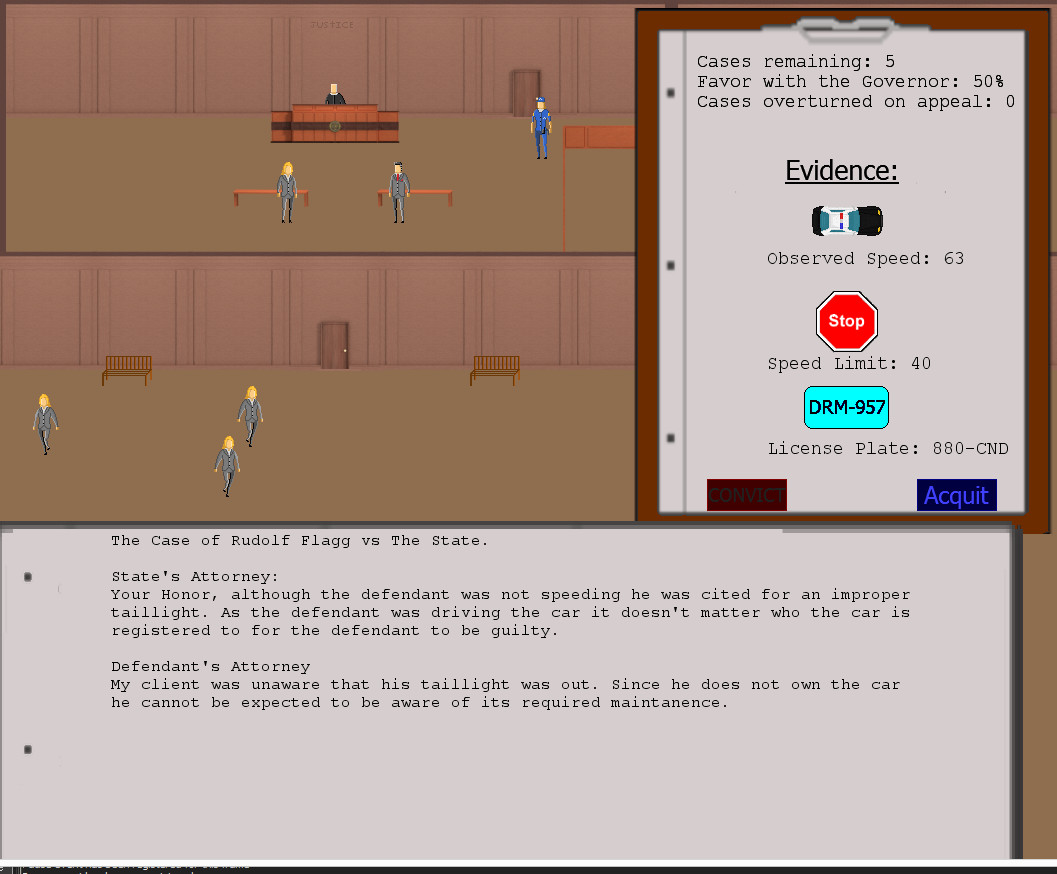 Judged: A Court Simulator screenshot 2