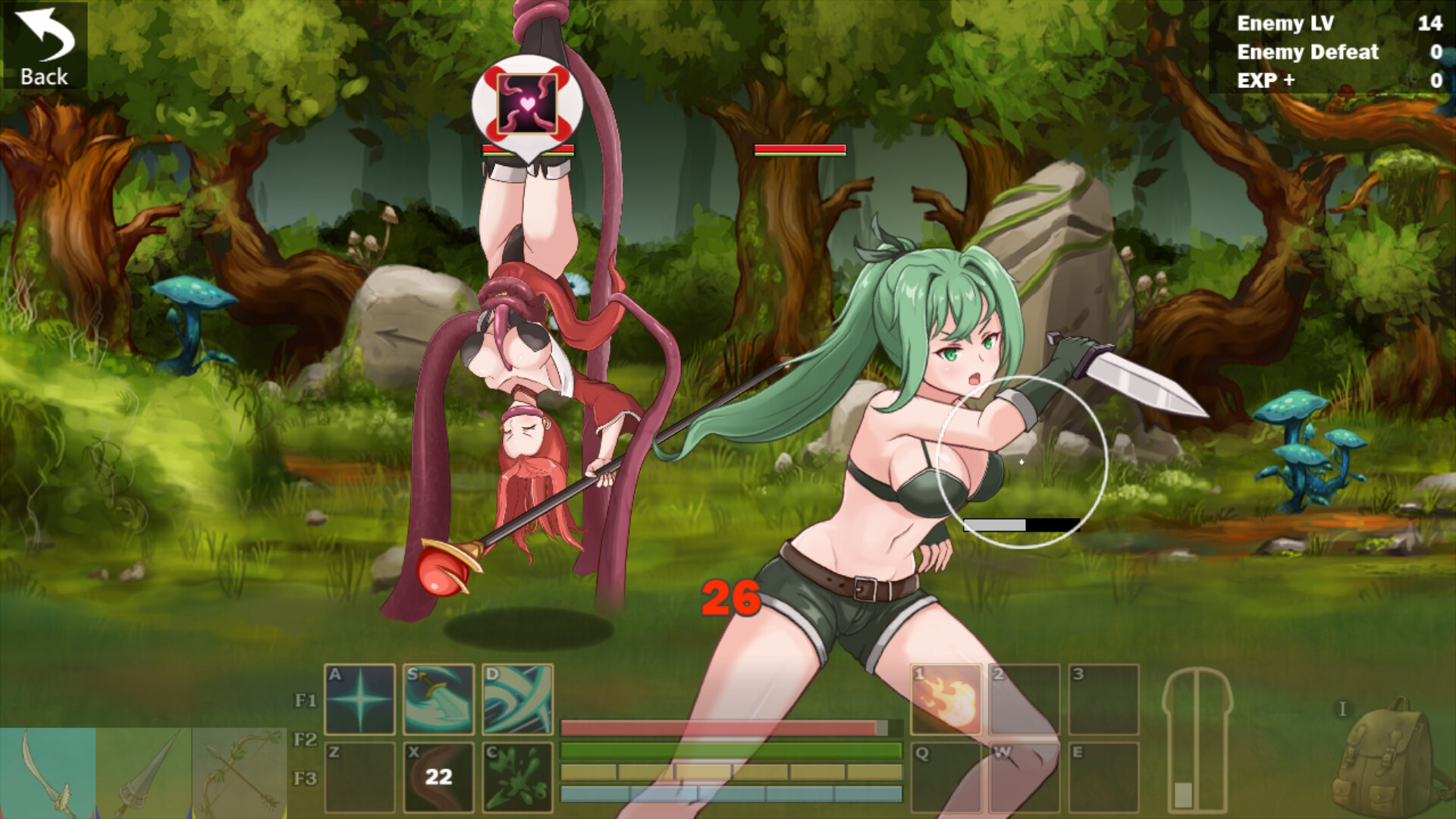 Harem Rush! Impish Fantasy screenshot 4