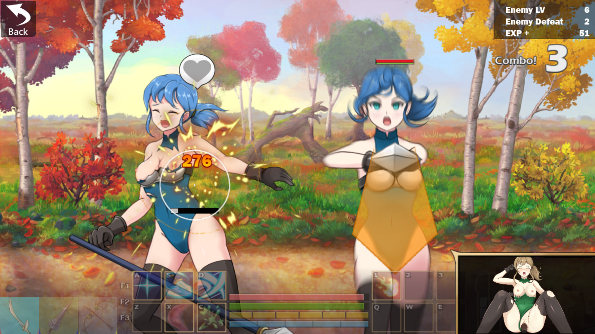 Harem Rush! Impish Fantasy screenshot 3
