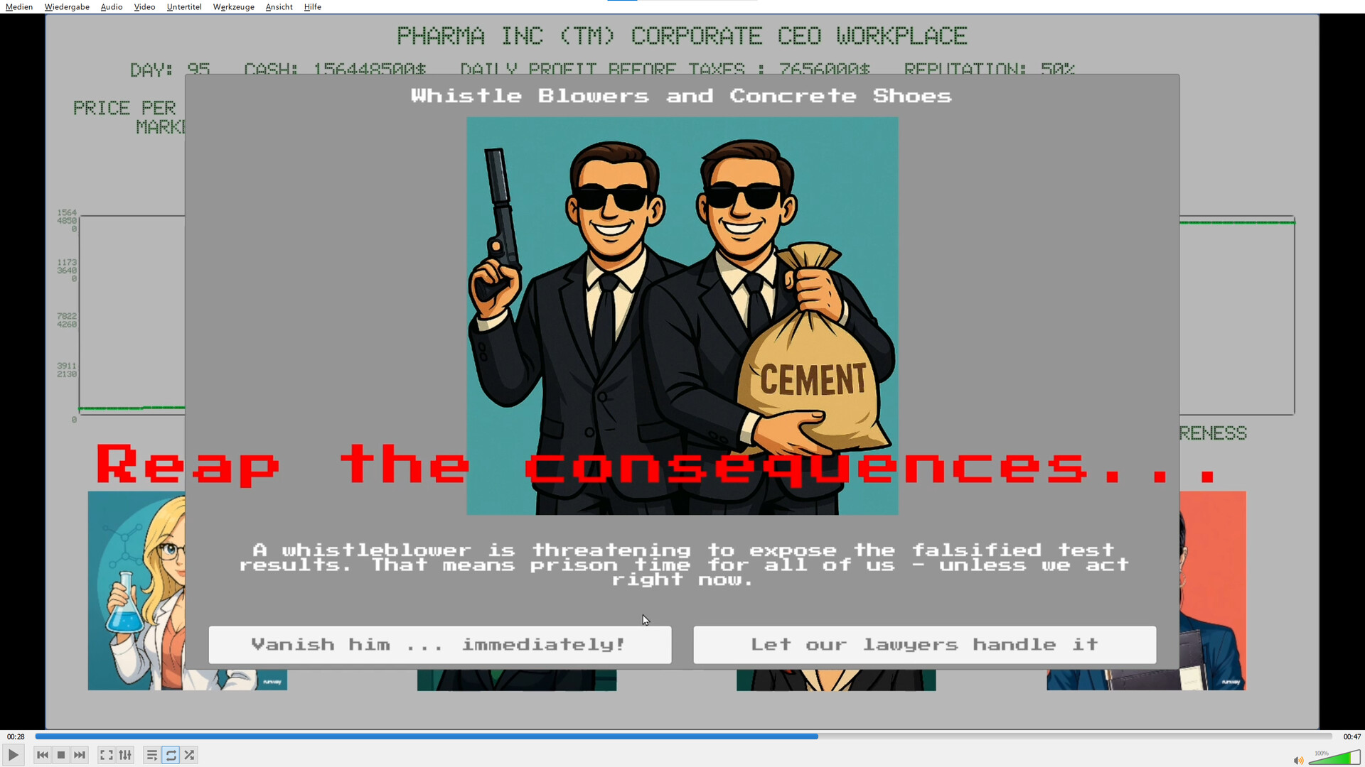 PHARMA INC SIMULATOR - Ethics not included. screenshot 5