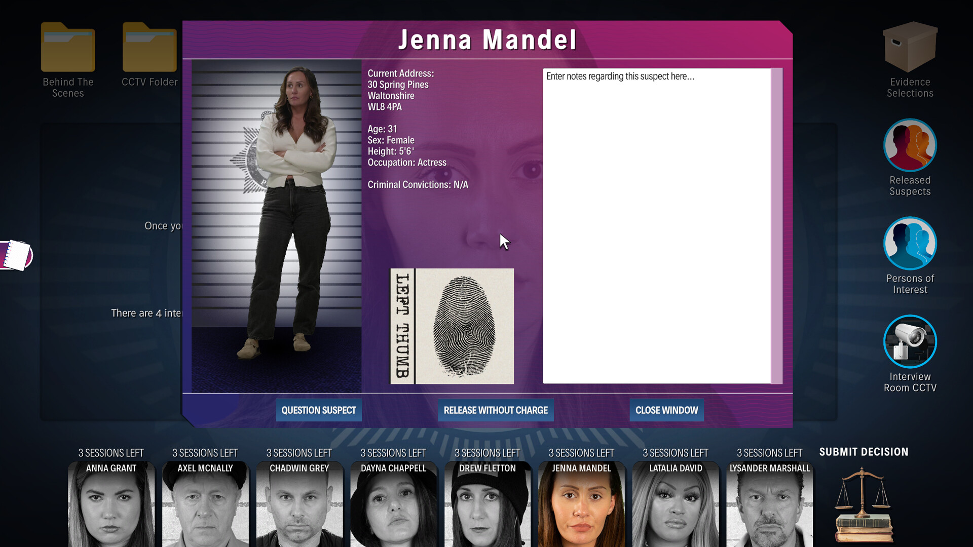 The Murder of Jessica Channing screenshot 8