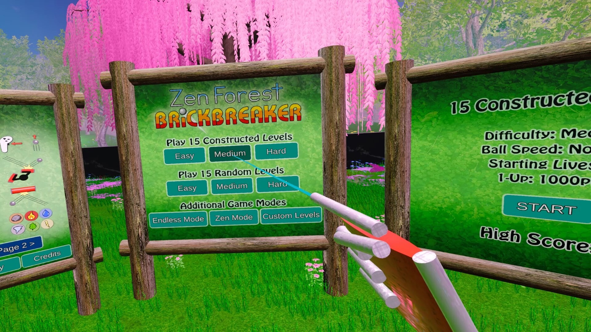 Zen Forest Brick Breaker VR screenshot 4