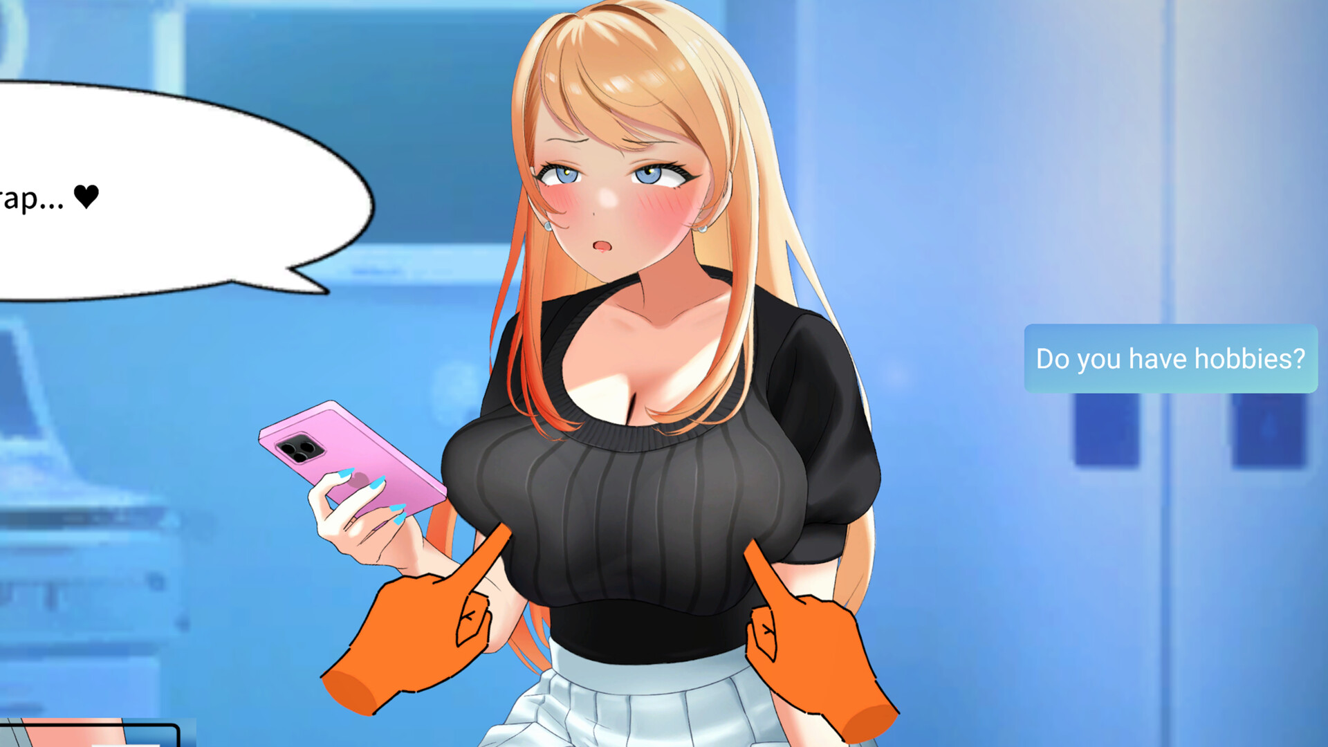 Health Check with the Blonde College Babe! screenshot 4