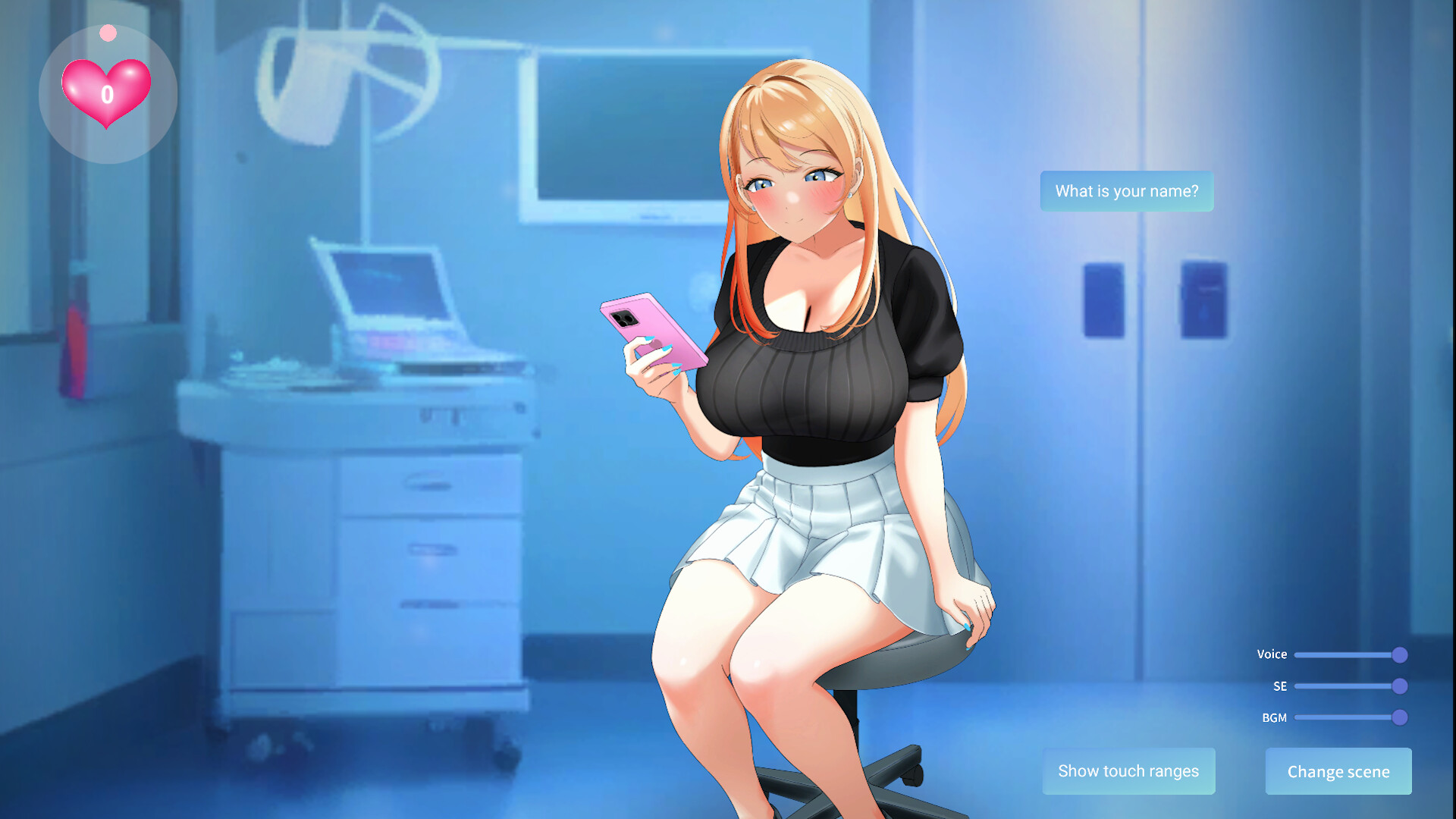 Health Check with the Blonde College Babe! screenshot 11