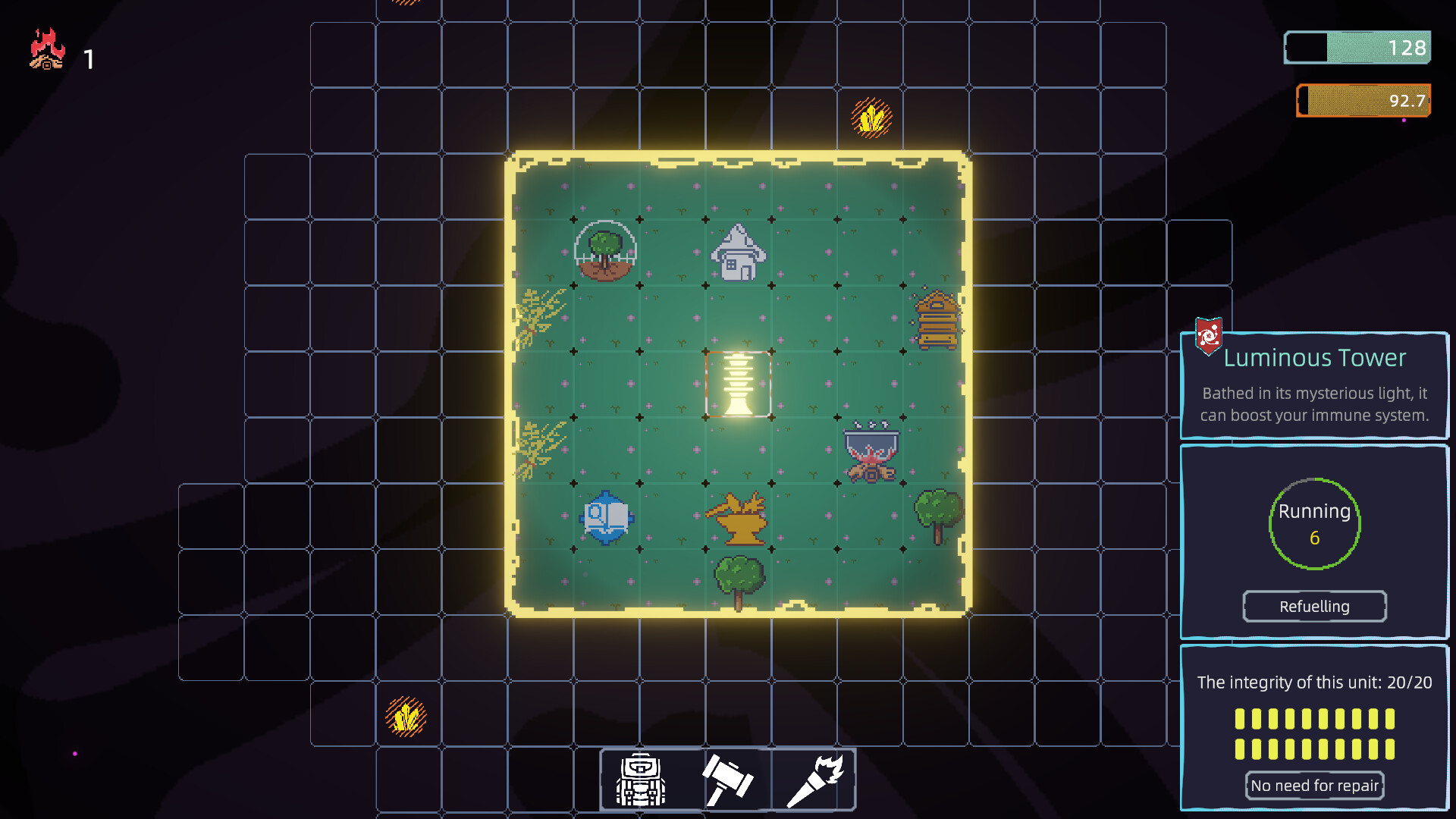 Dark Grid screenshot 1