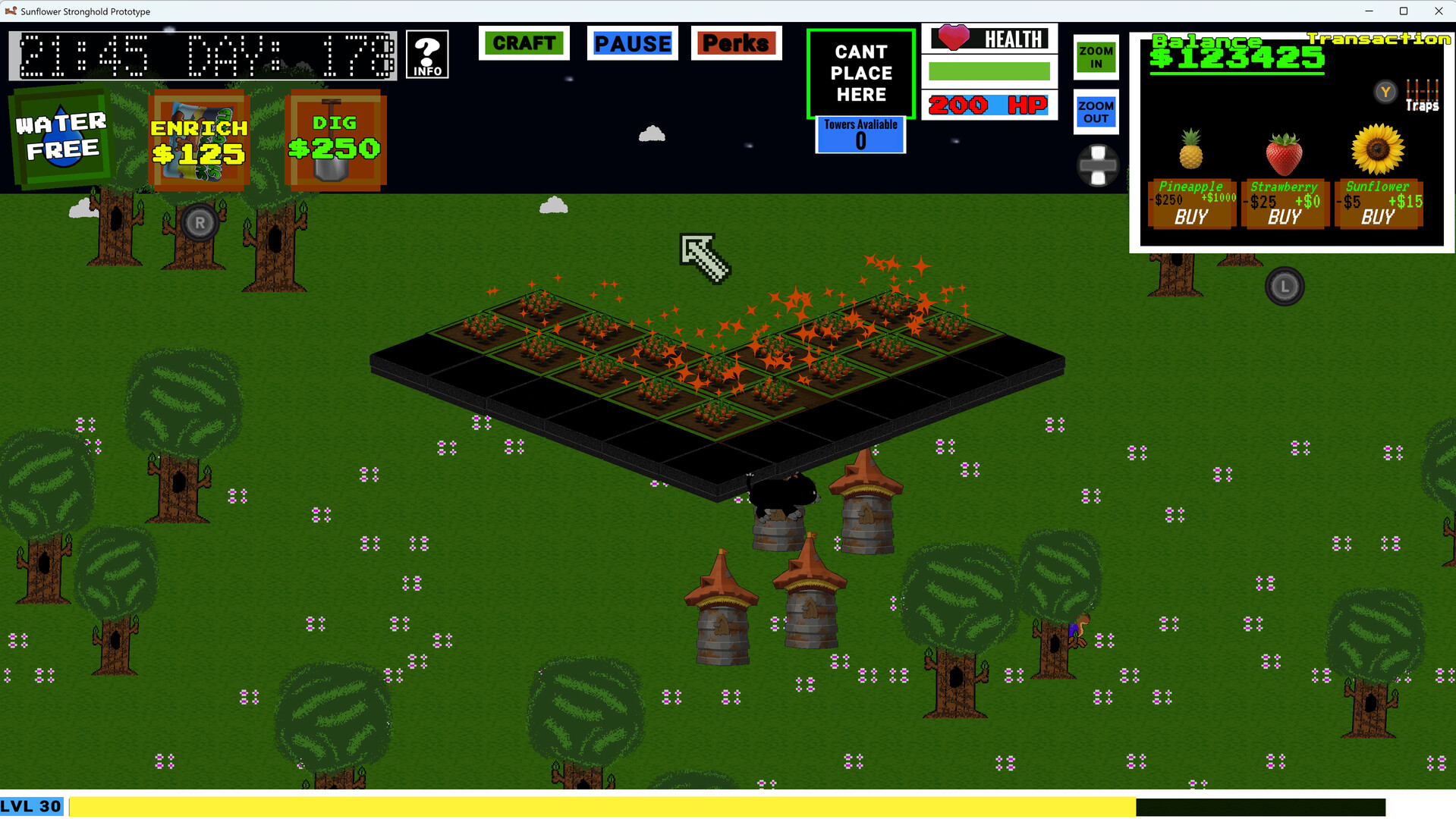 Sunflower Stronghold screenshot 4