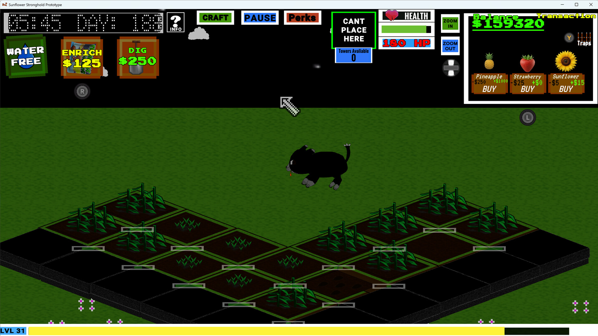 Sunflower Stronghold screenshot 2