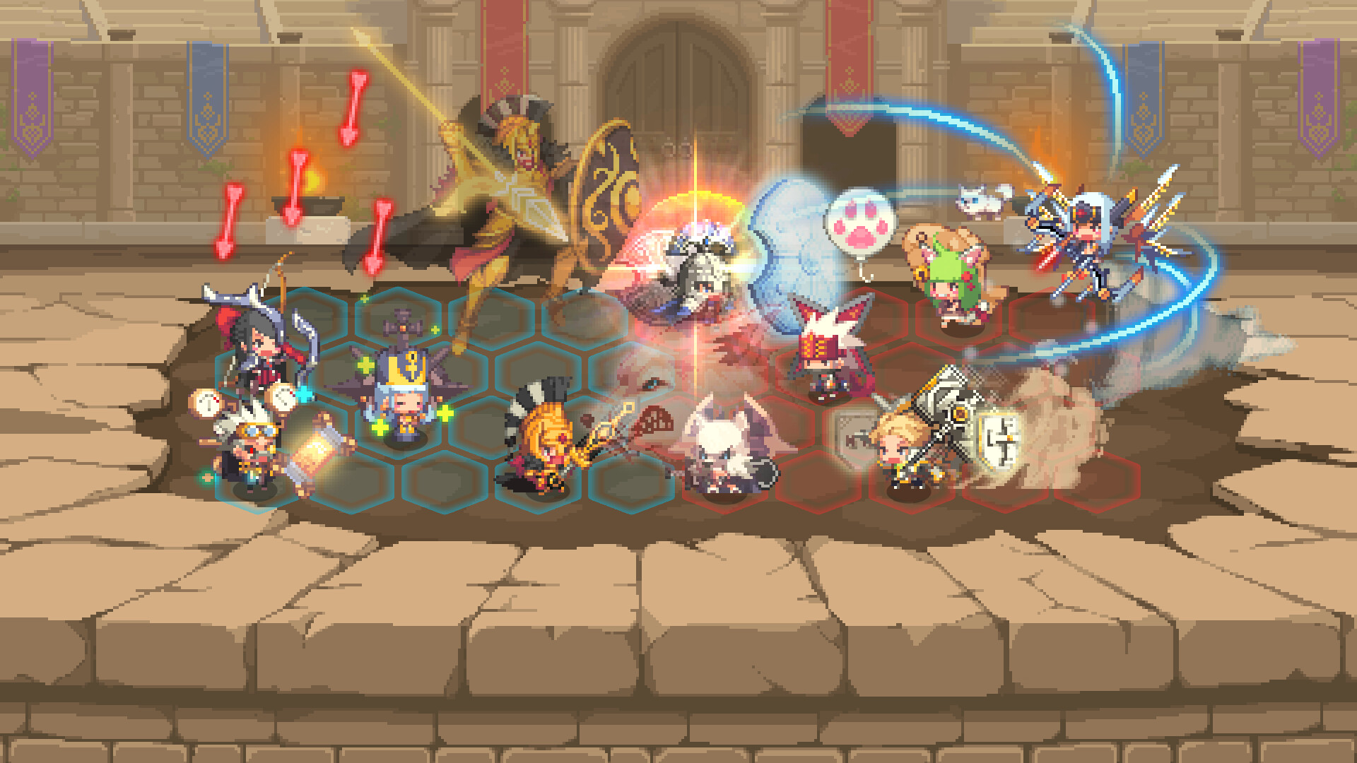 Crusaders Quest : MergeChess screenshot 1