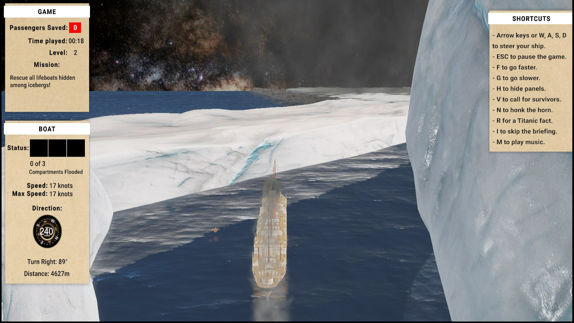 Titanic Rescue screenshot 2