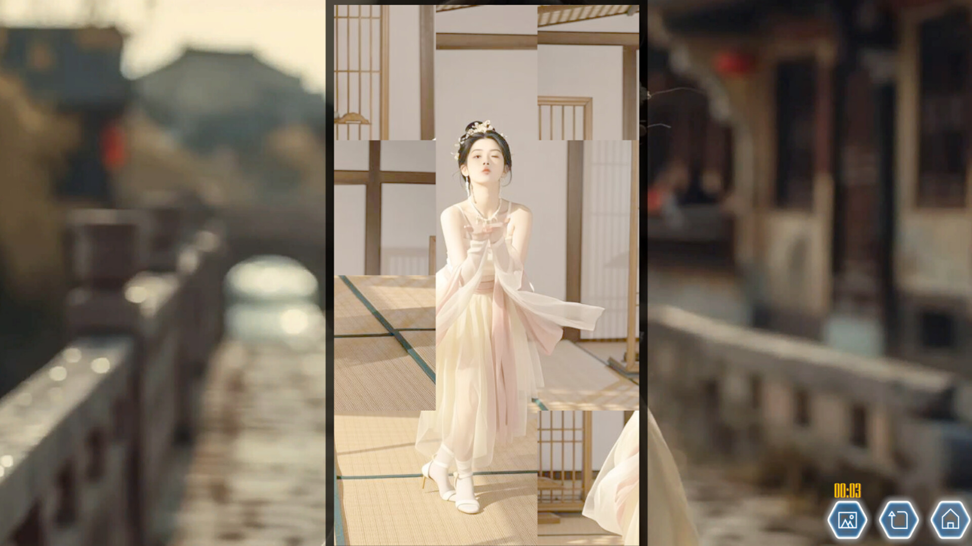 Ancient Style Girl Dynamic Jigsaw Puzzle screenshot 3