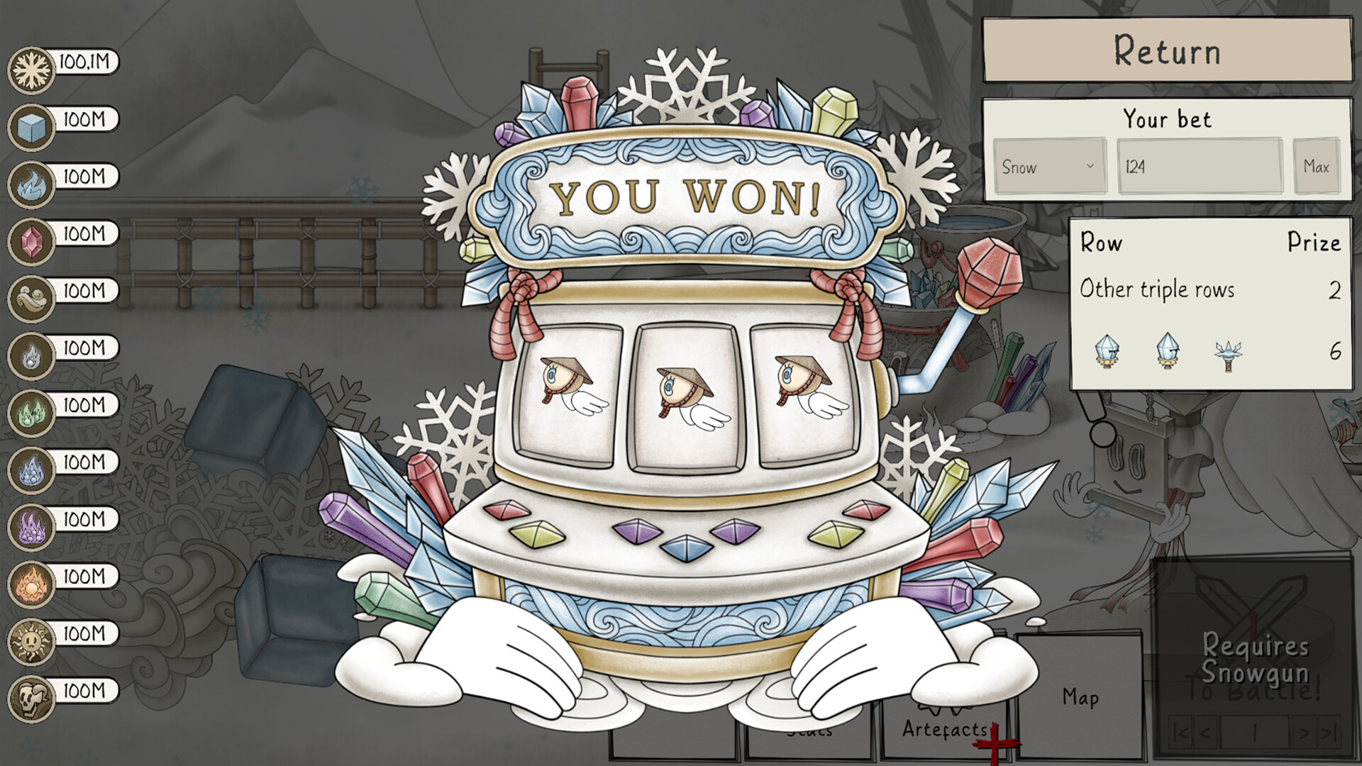 Paint The Snow - idle screenshot 5