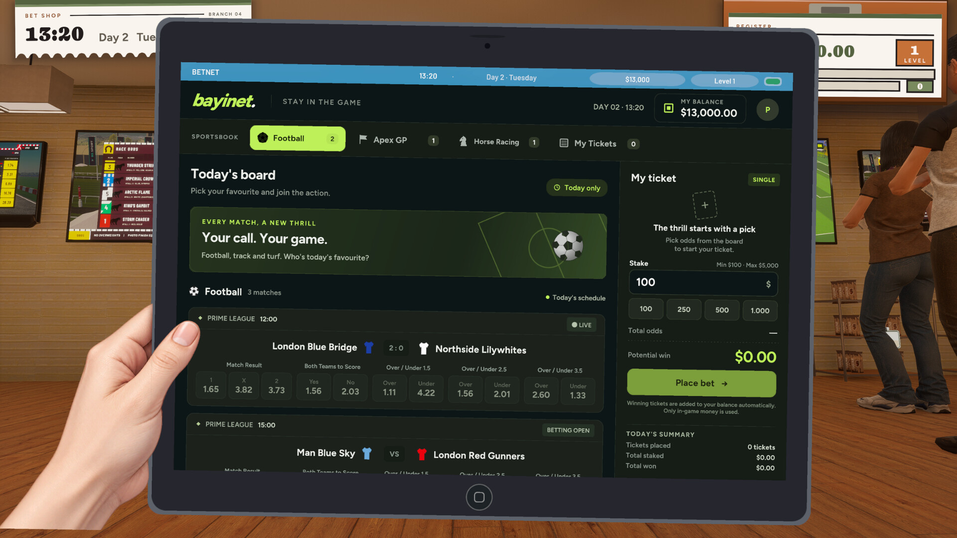 Bet Shop Simulator screenshot 2