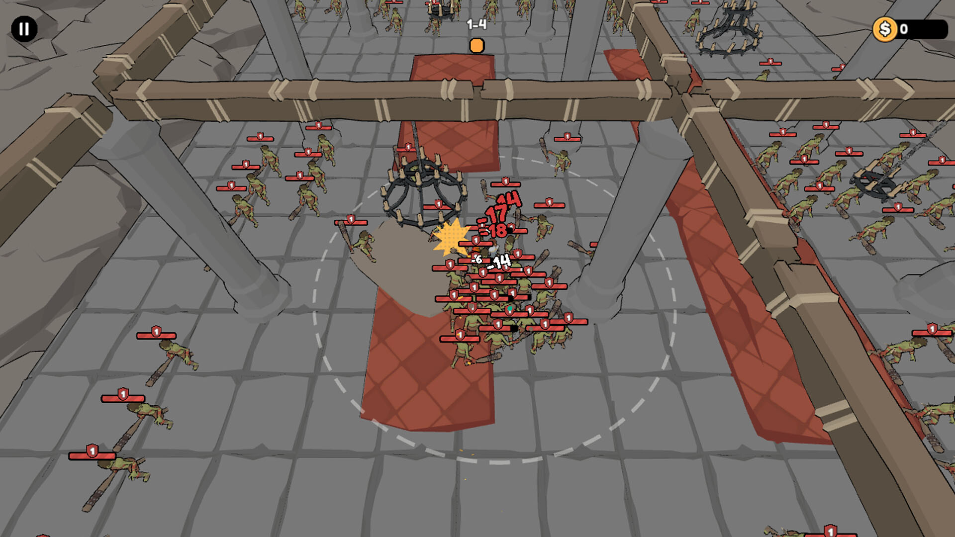 Just Move Fall Dungeon Endless Abyss screenshot 1