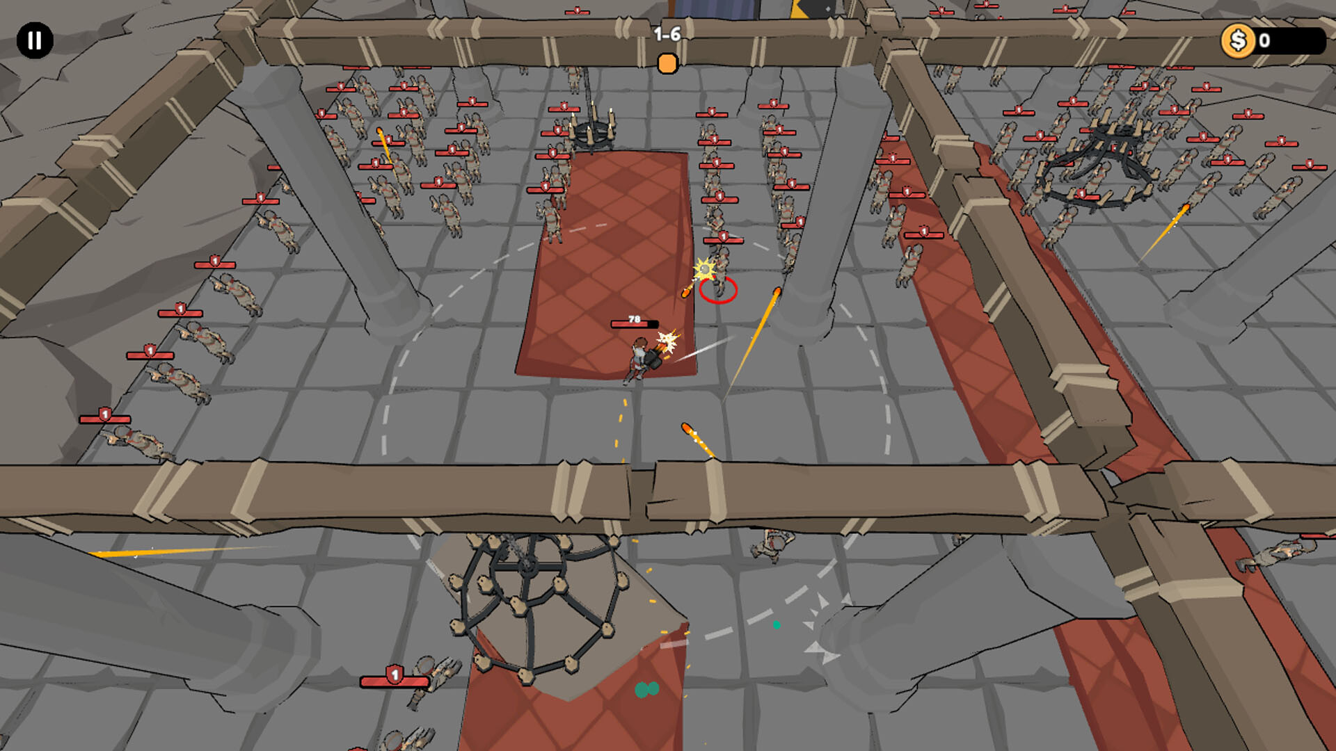 Just Move Fall Dungeon Endless Abyss screenshot 2