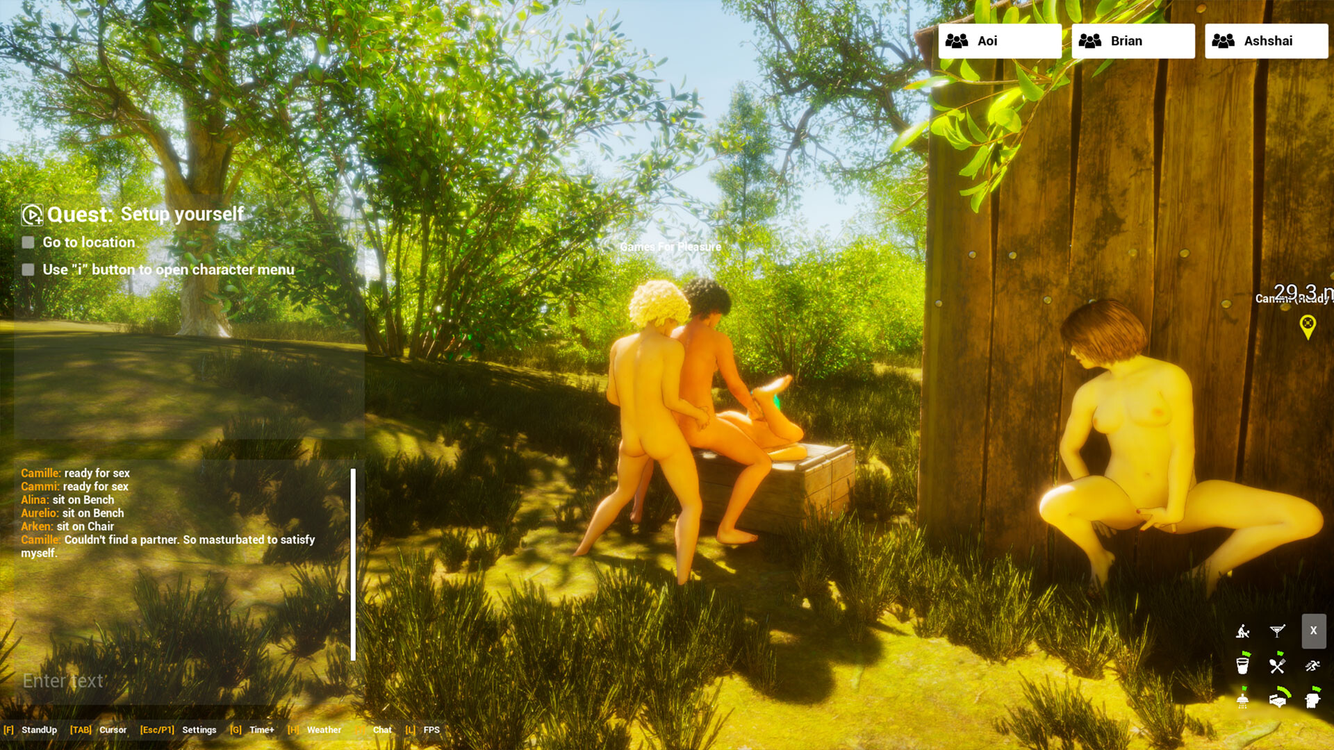 Naked Lust and Burning Passions screenshot 1