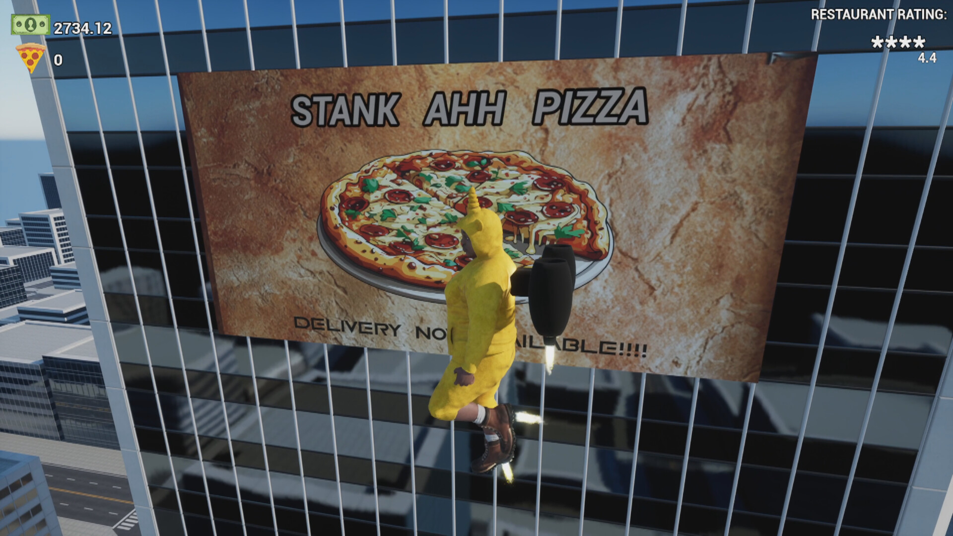Jetpack Pizza Delivery Simulator screenshot 7
