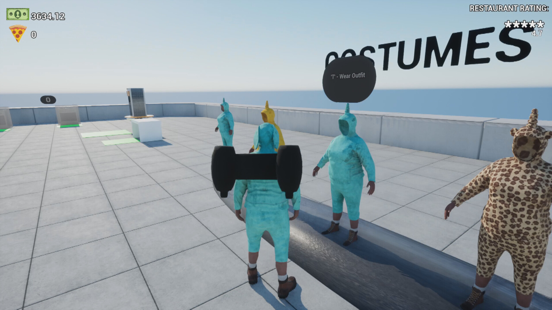 Jetpack Pizza Delivery Simulator screenshot 13