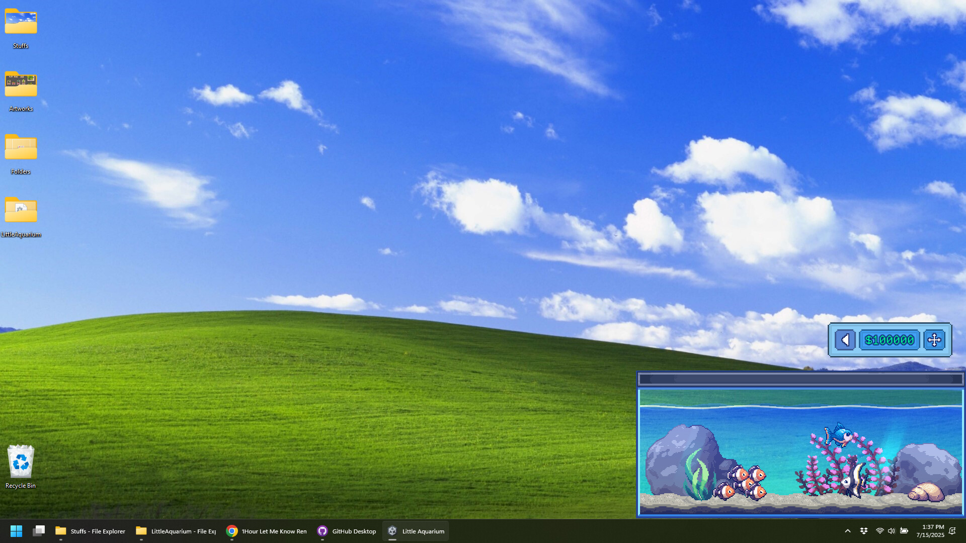 Little Aquarium screenshot 1