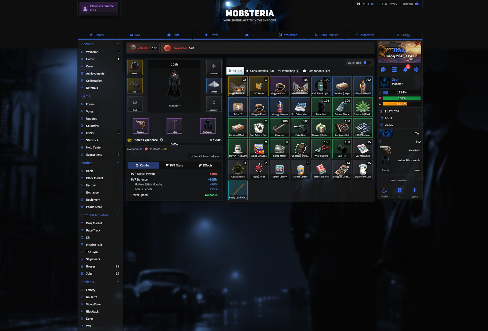Mobsteria screenshot 5