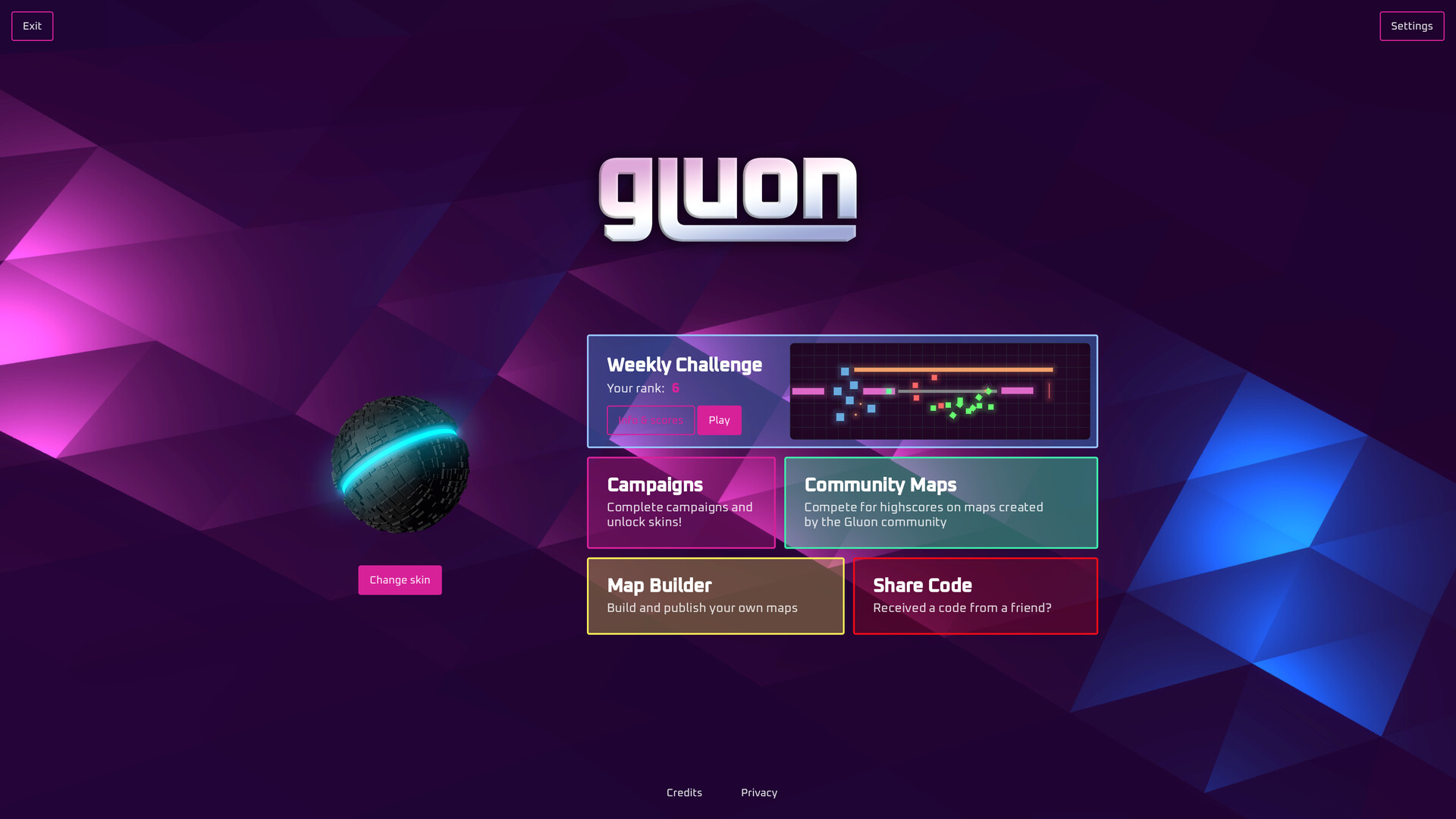 Gluon screenshot 4
