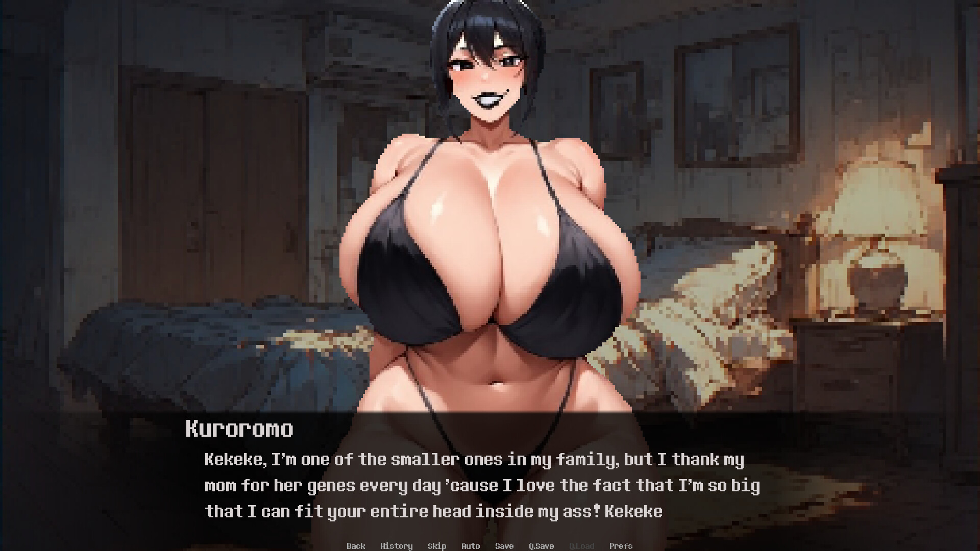 Dominated by: Yandere Goth Roommate screenshot 4