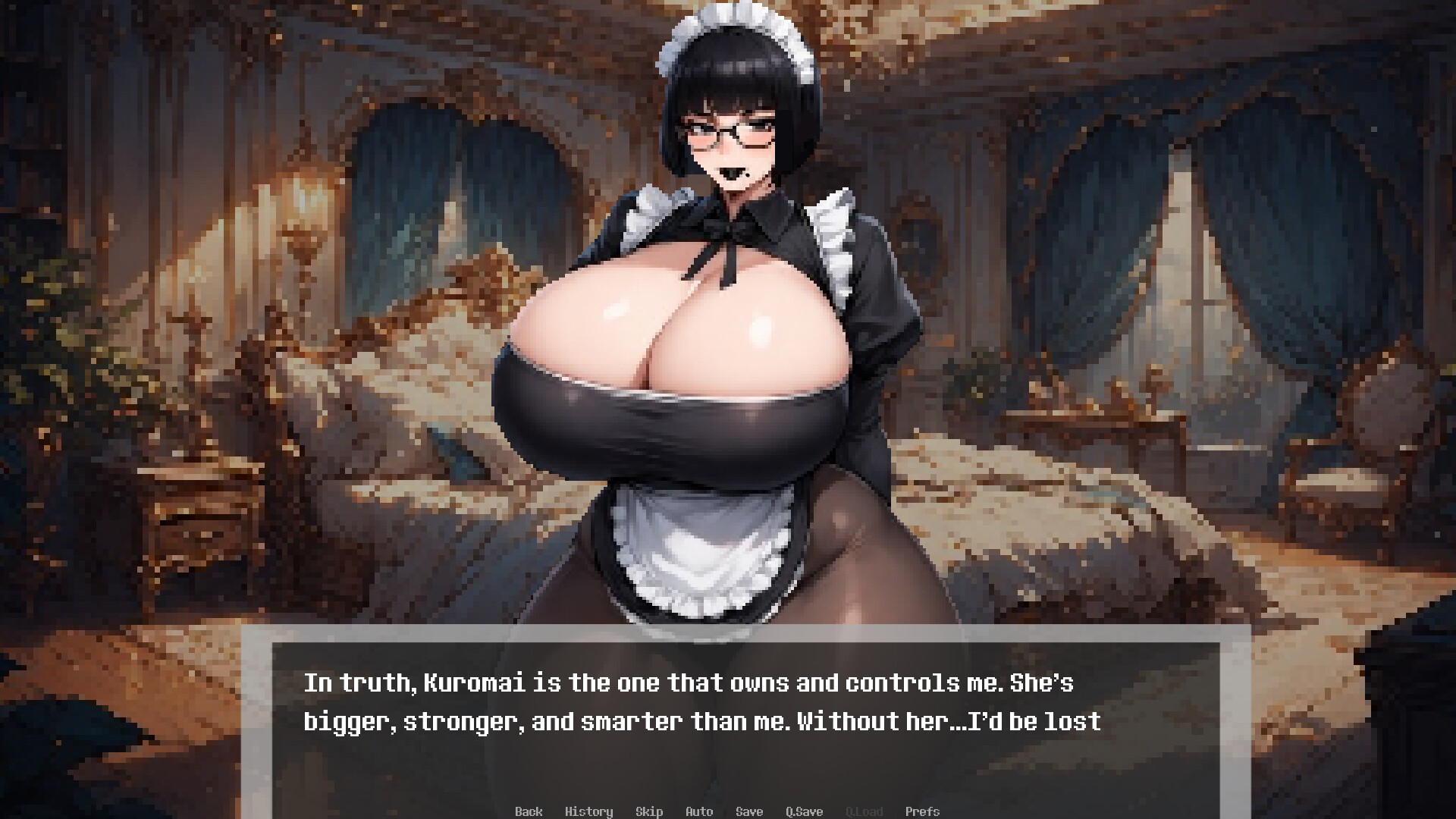 Dominated by: Yandere Goth Maid screenshot 4