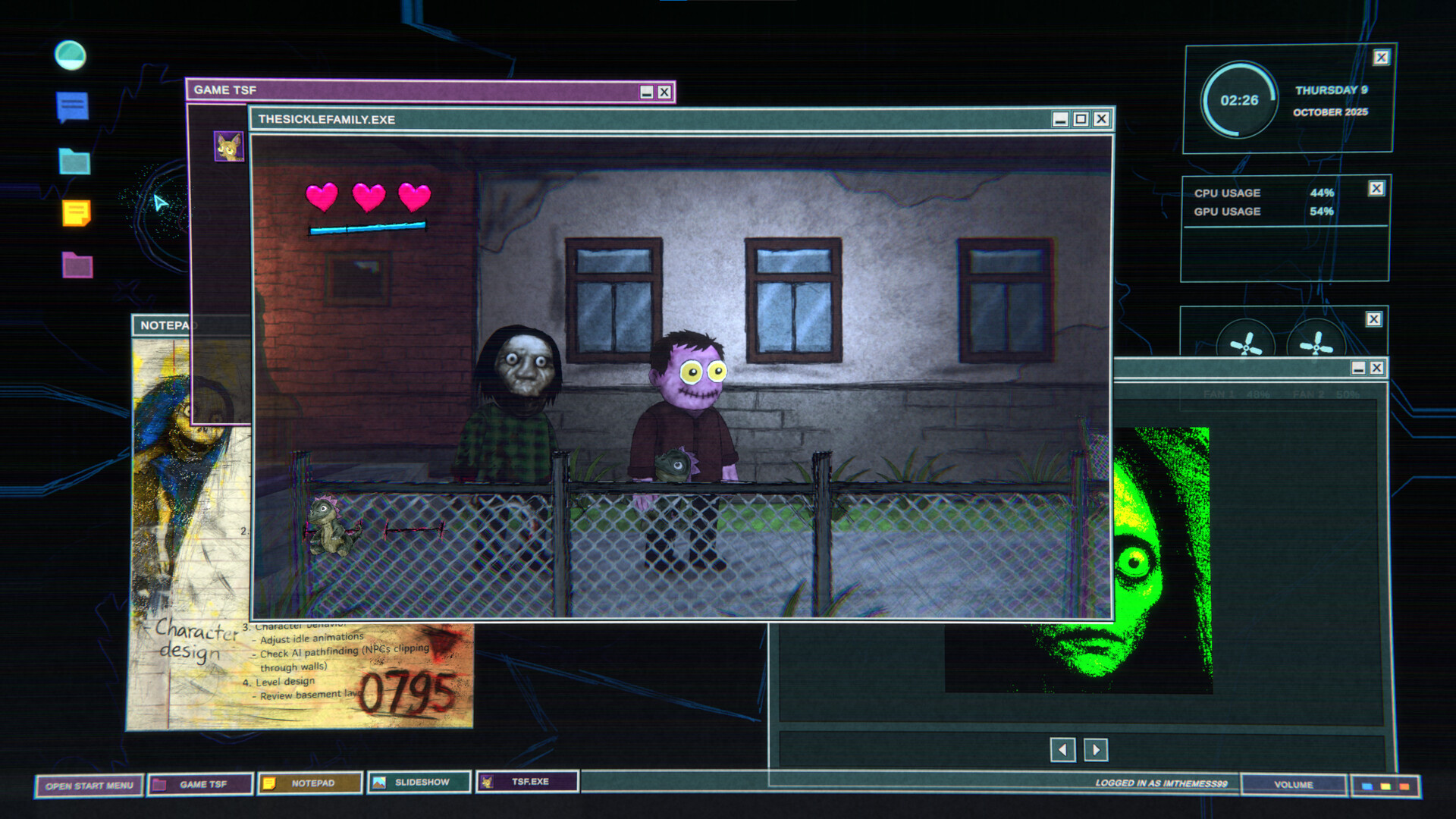 The Sickle Family screenshot 1