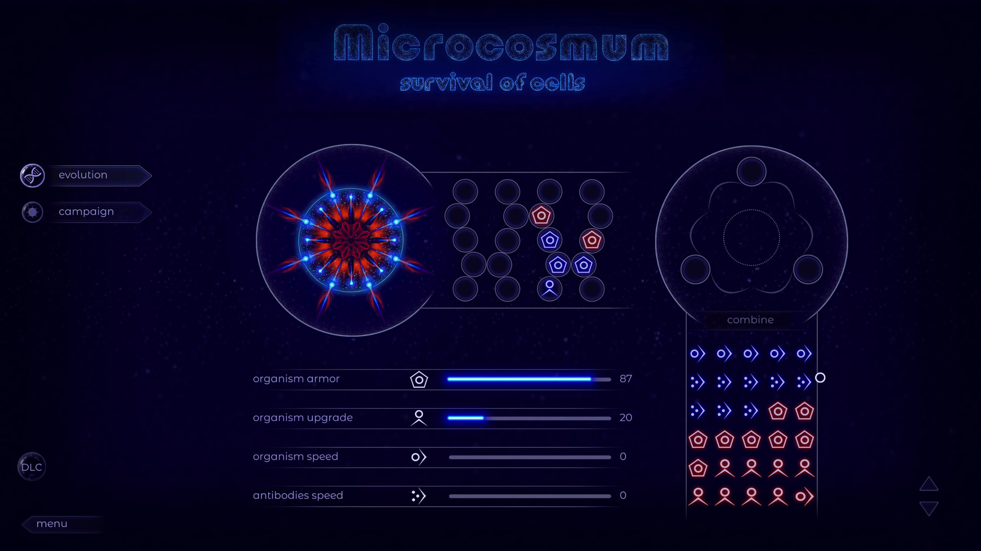 Microcosmum: survival of cells screenshot 3