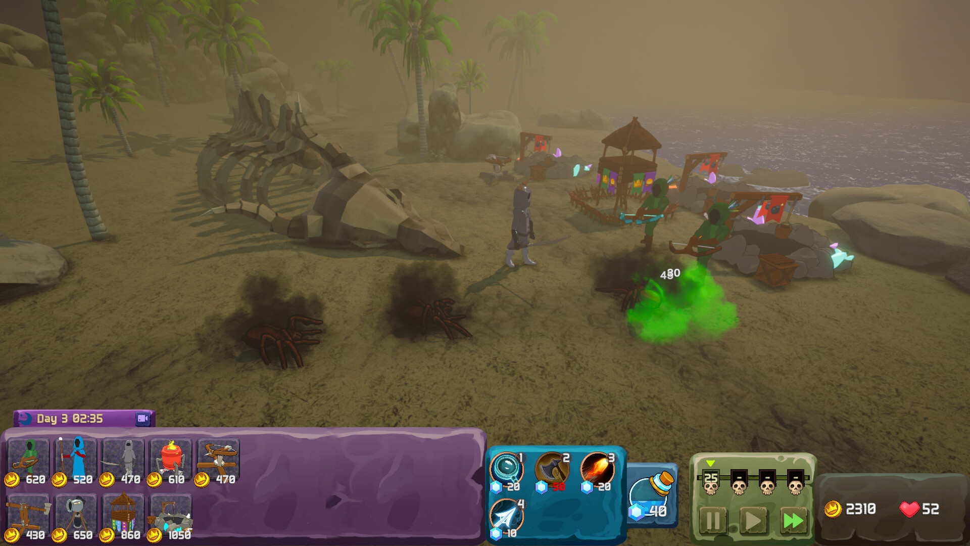 Knights vs Nature 2 screenshot 1