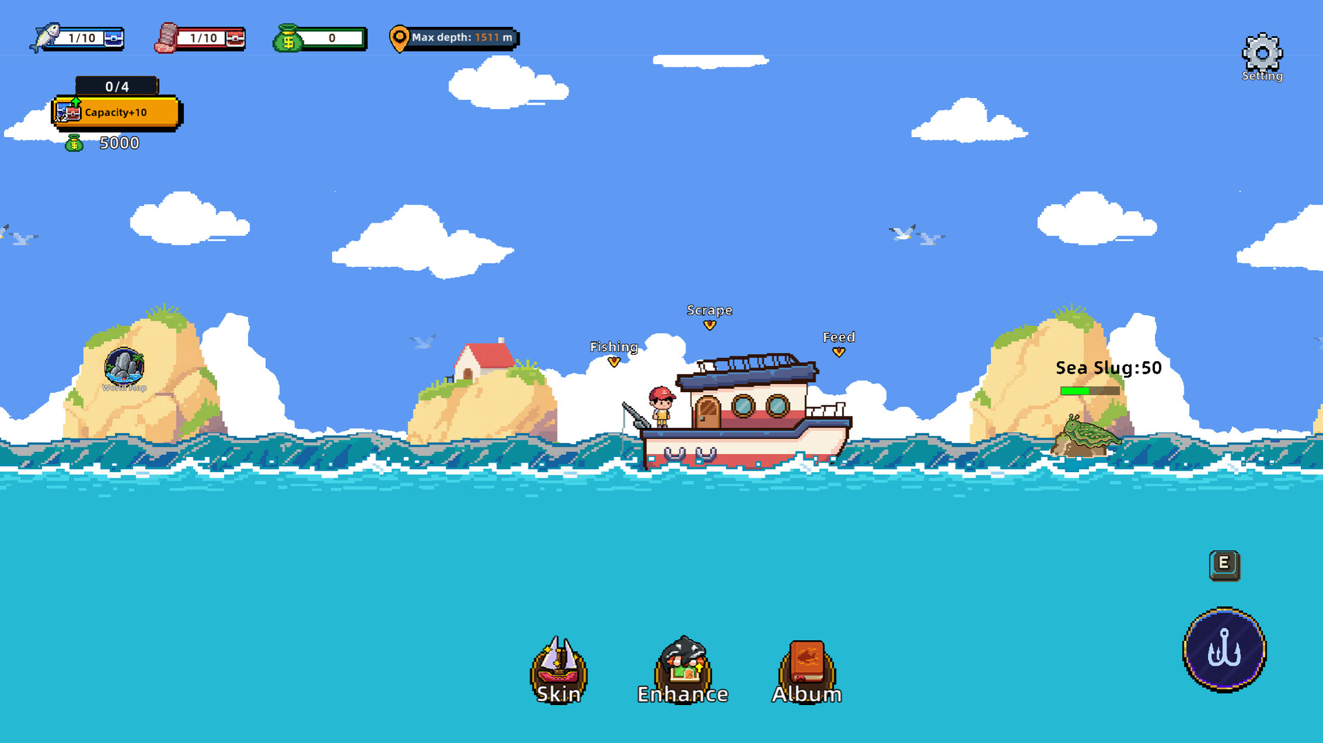Sea Hotel : Fish Scales screenshot 1